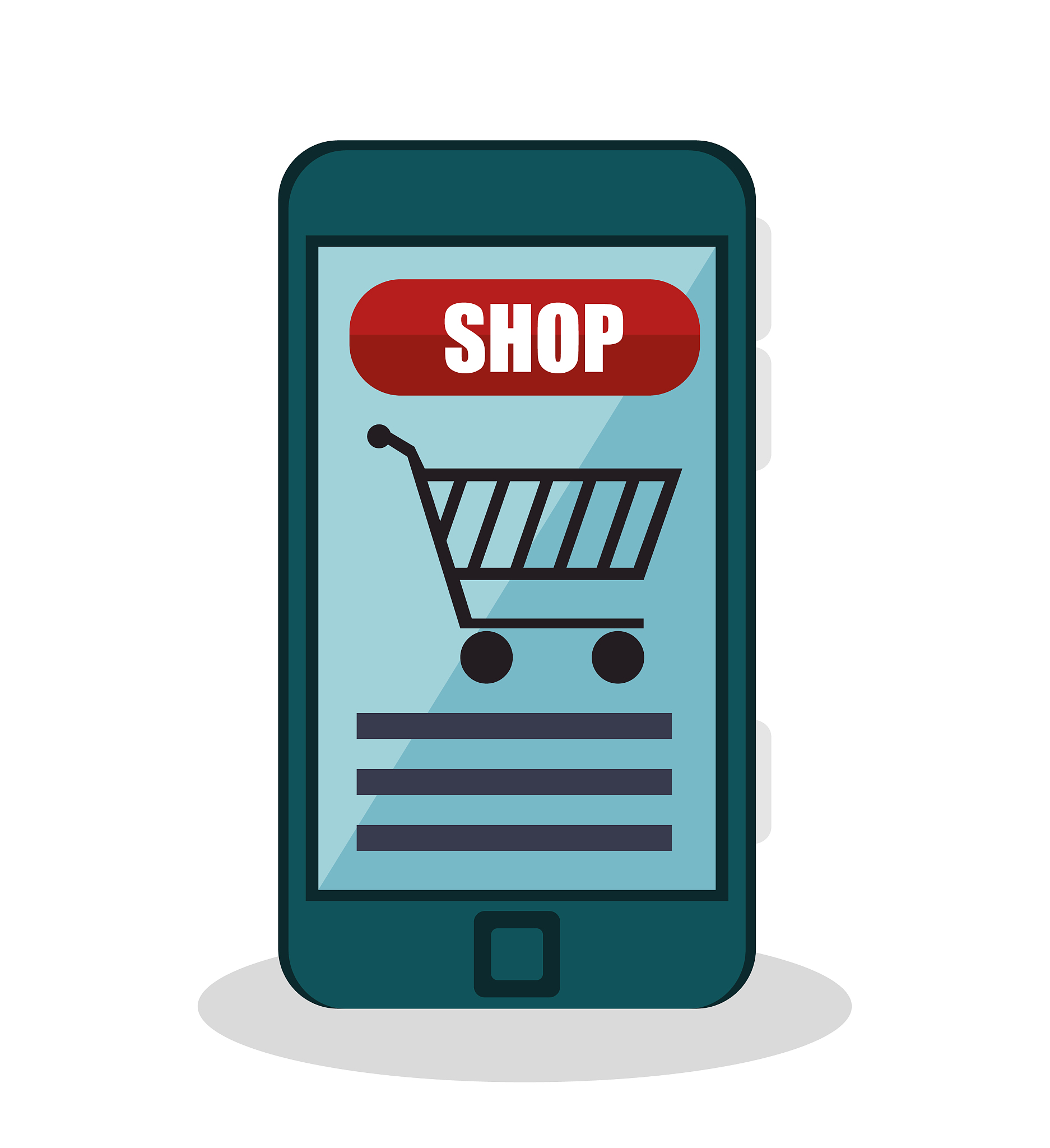 shopping online e-commerce icon