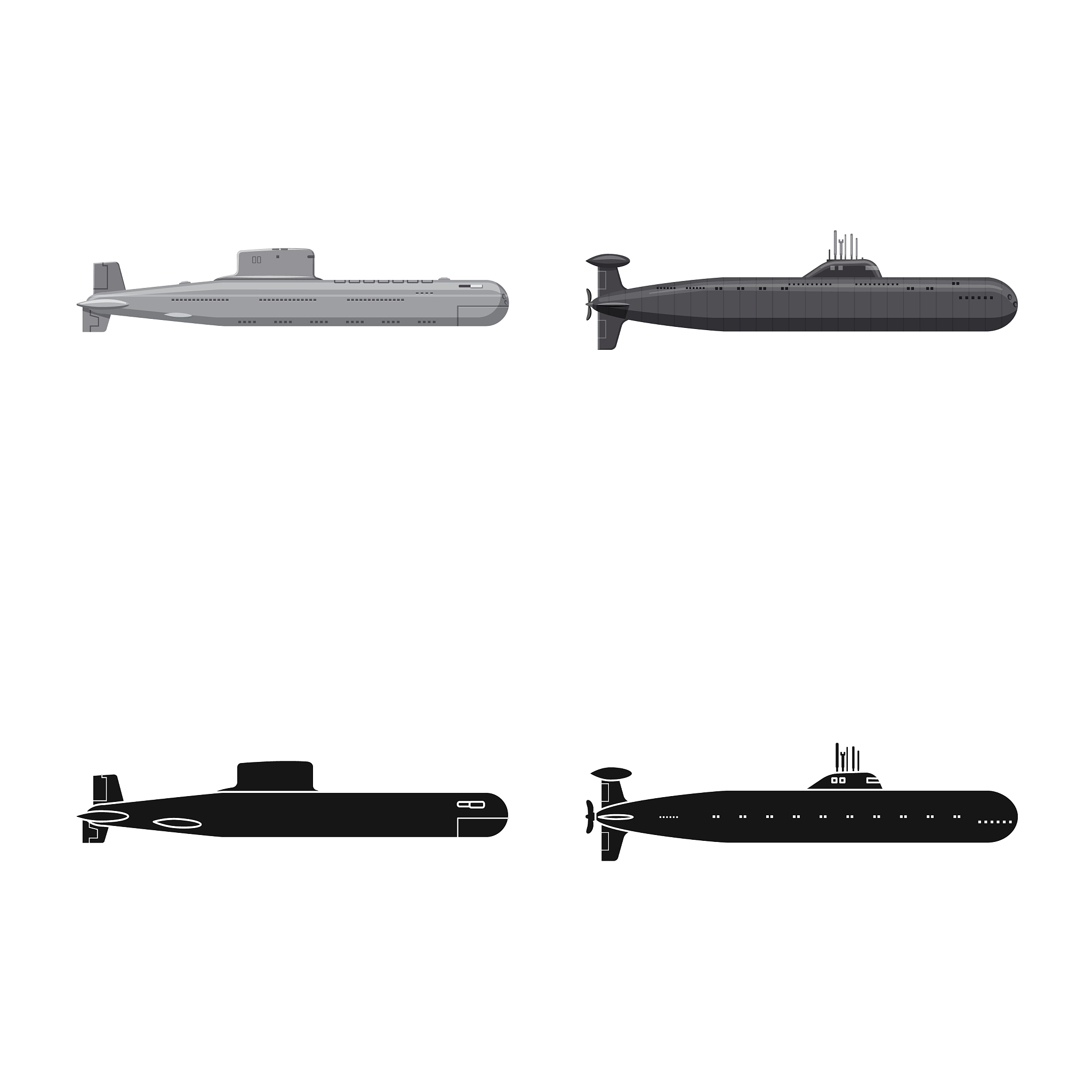 isolated object war and ship icon set war