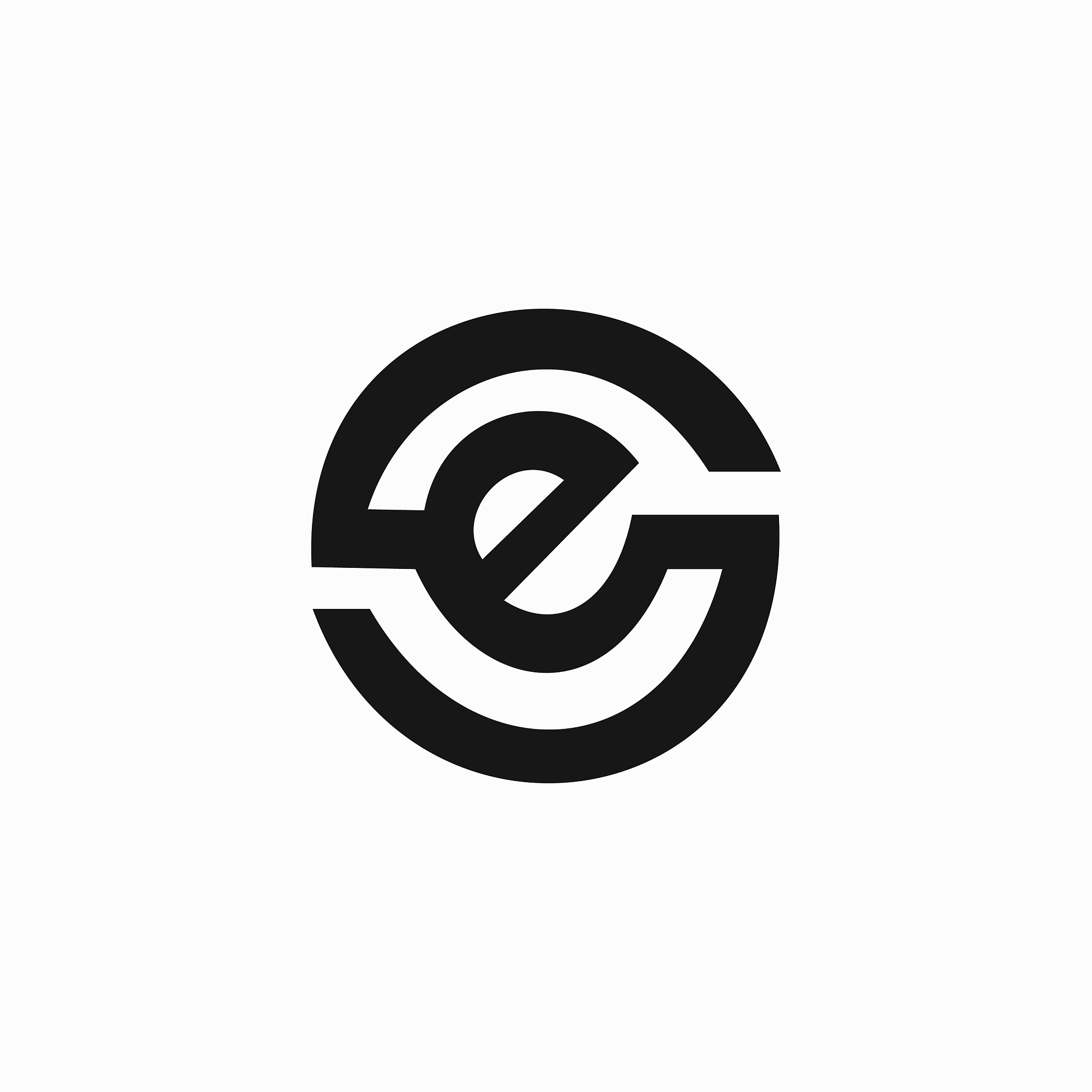 initial letter es or se logo design template