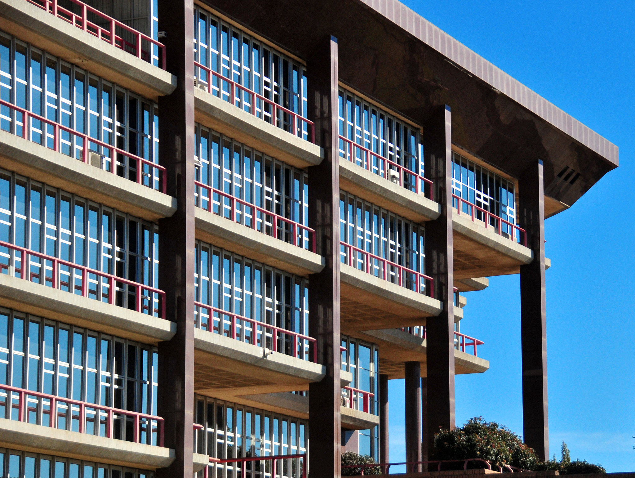 maseru, lesotho: central bank of lesotho building