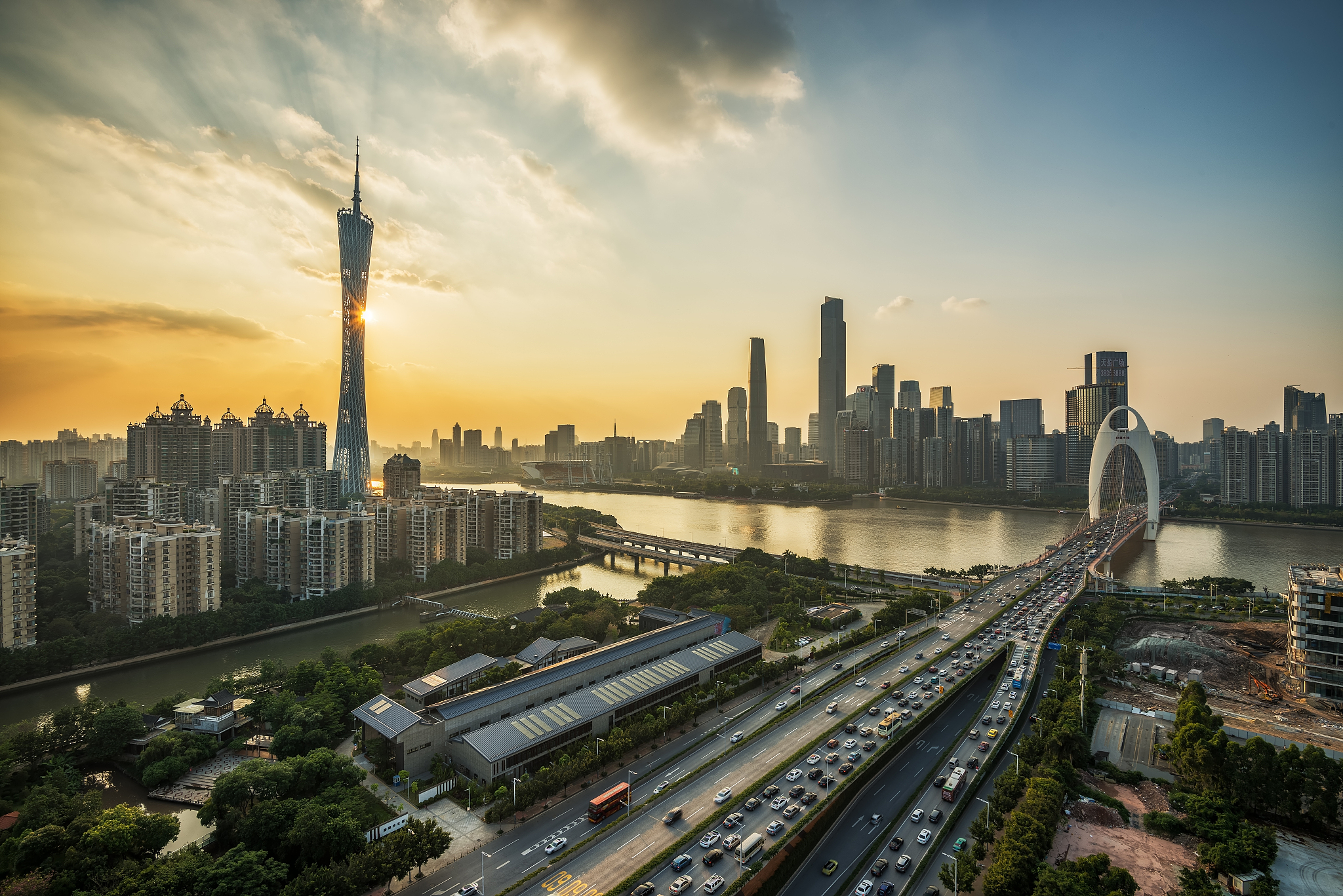 广州城市风光,珠江新城