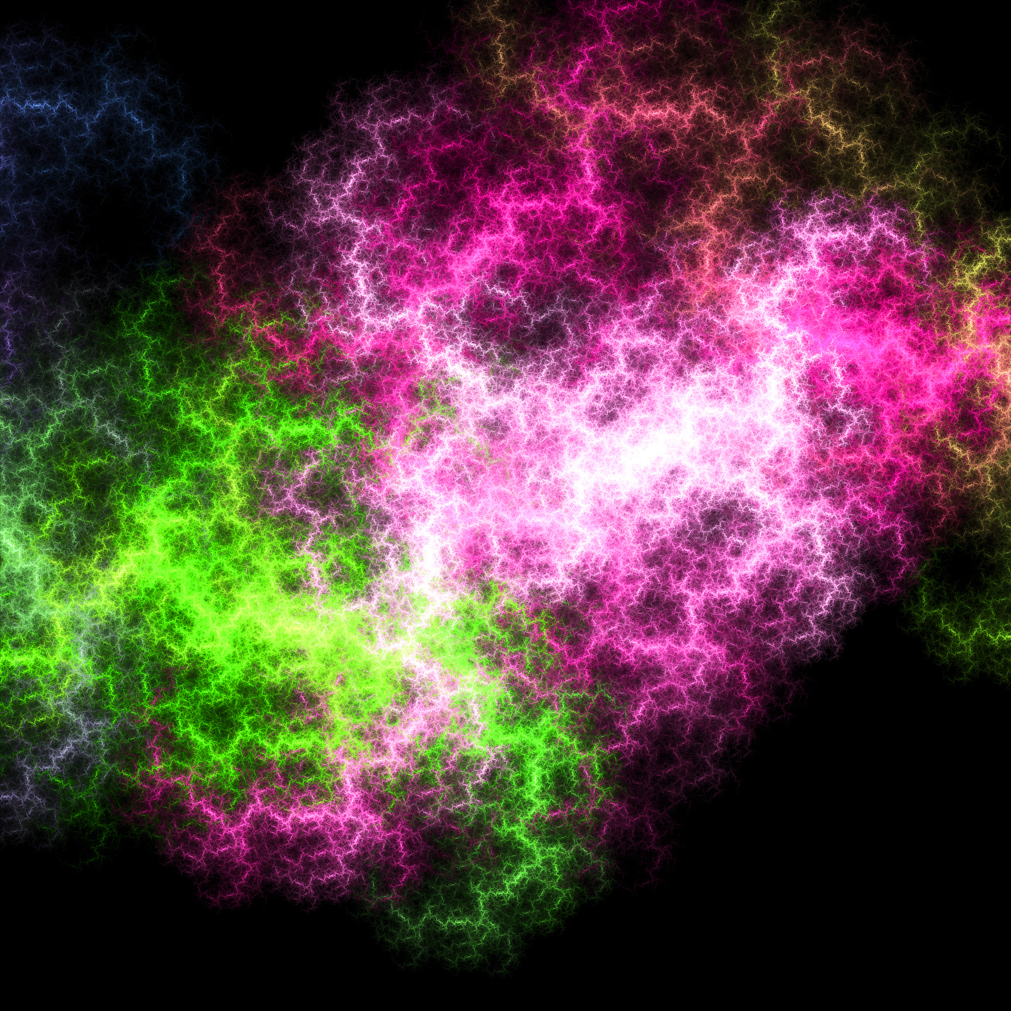 abstract light fractal background