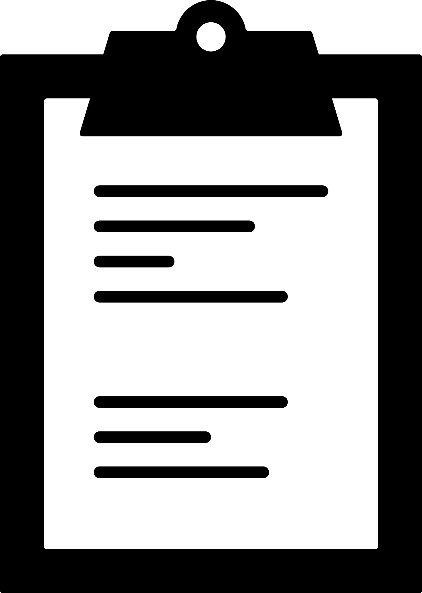 clipboard icon