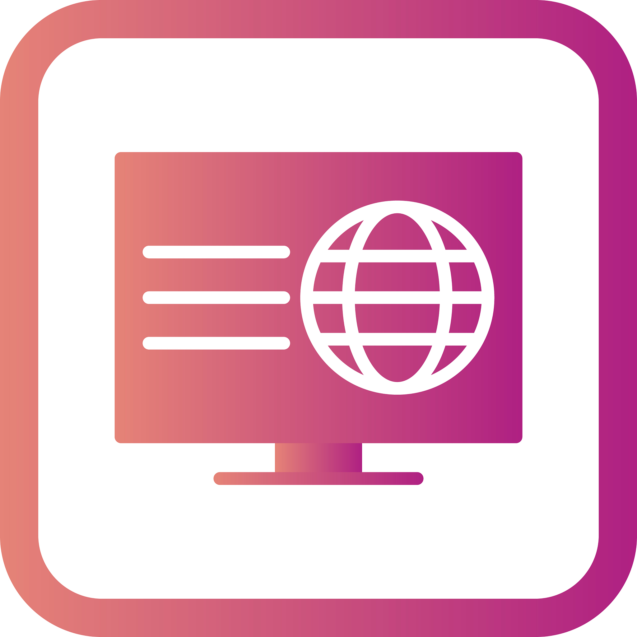 webpage icon
