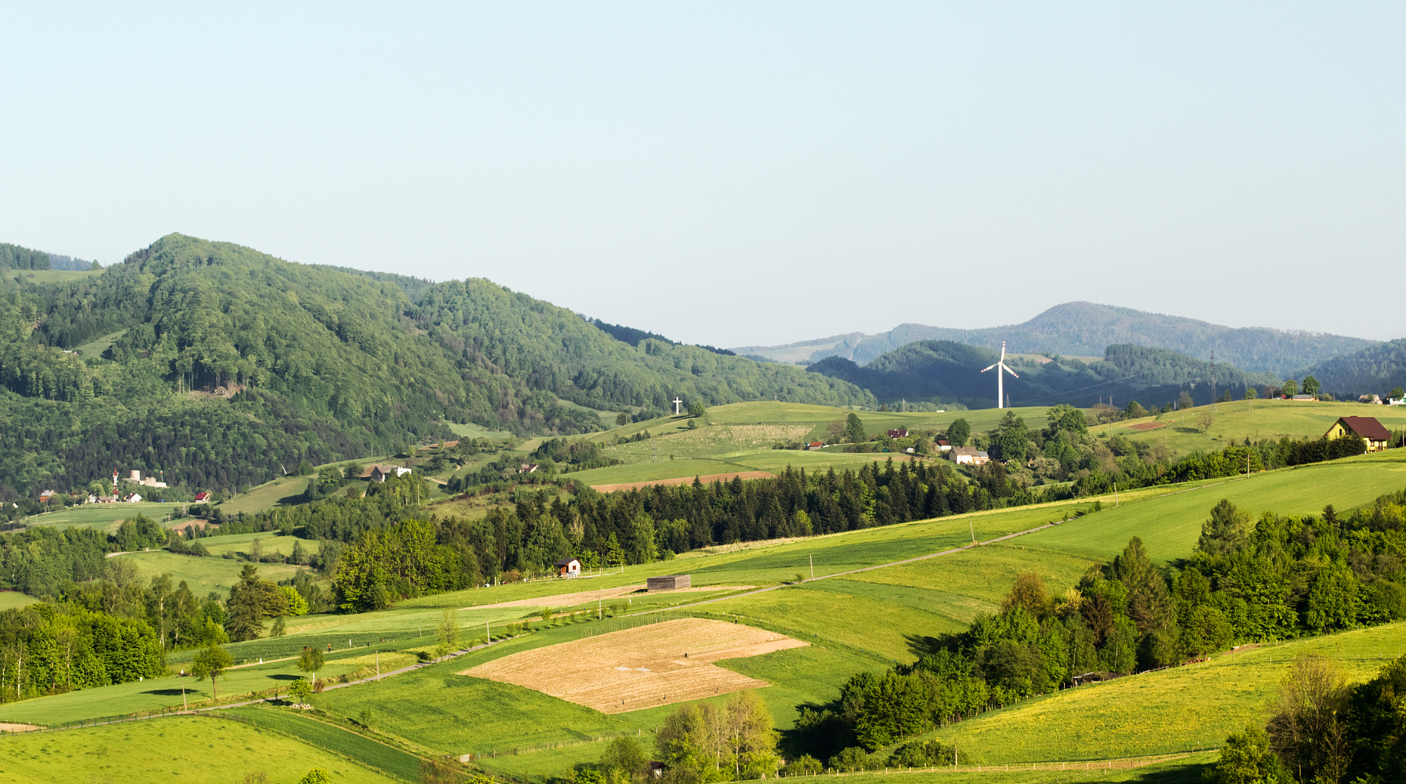 valley in summer