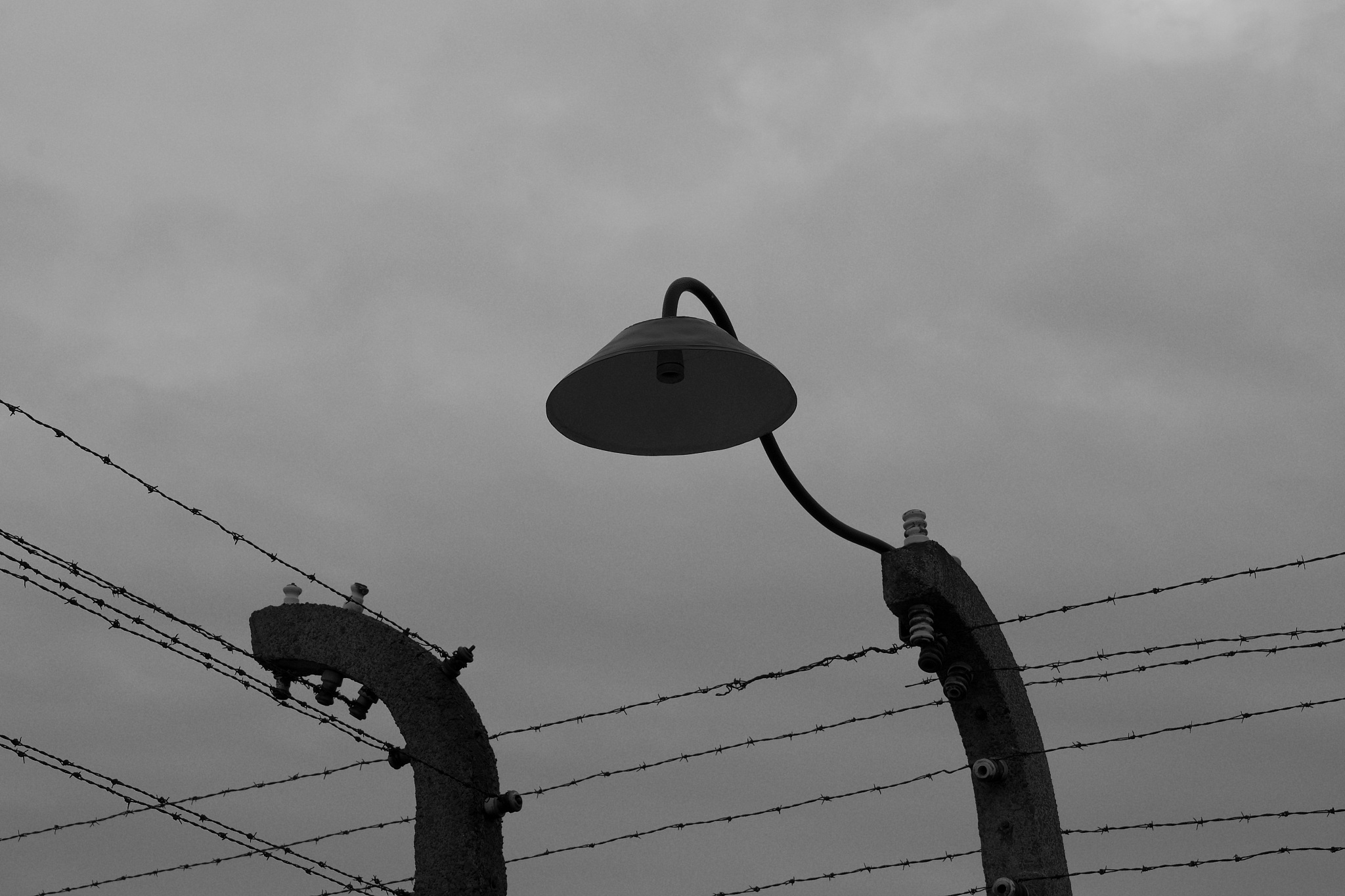 low angle view of lighting equipment against sky