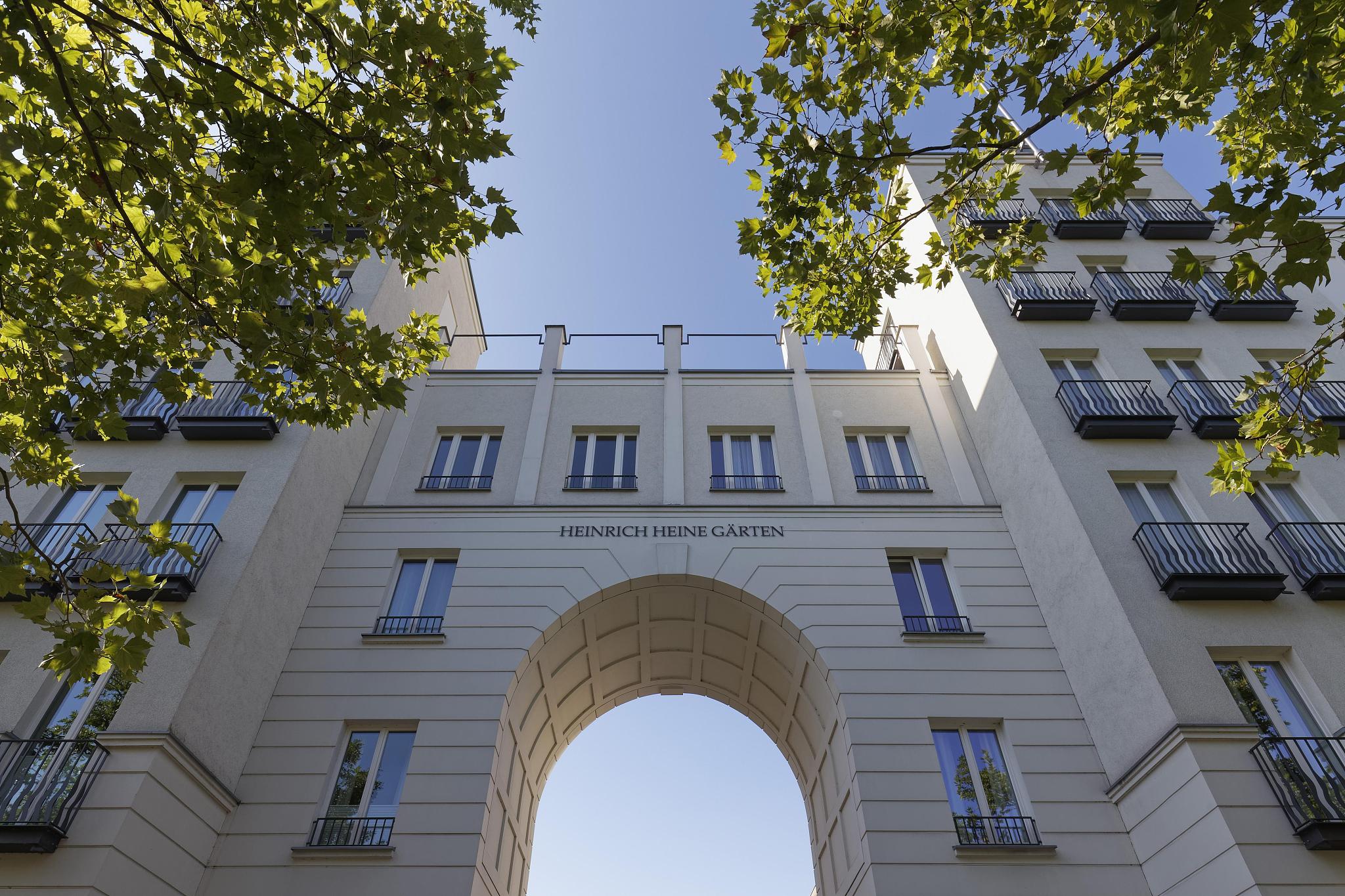 heinrich-heine-gaerten, luxury residential complex with lofts an