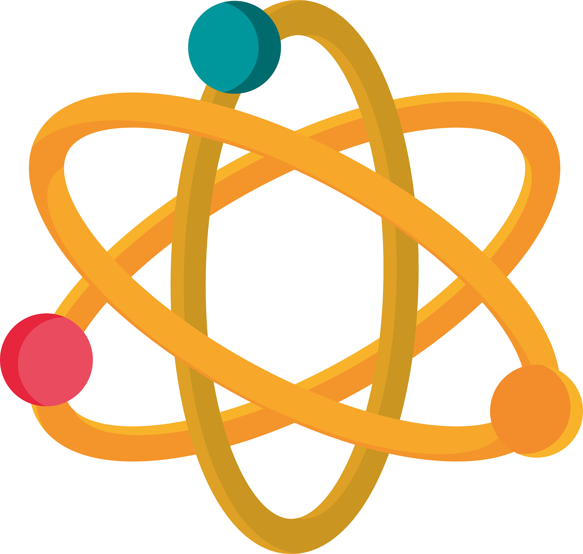 science molecule atom school and education icon