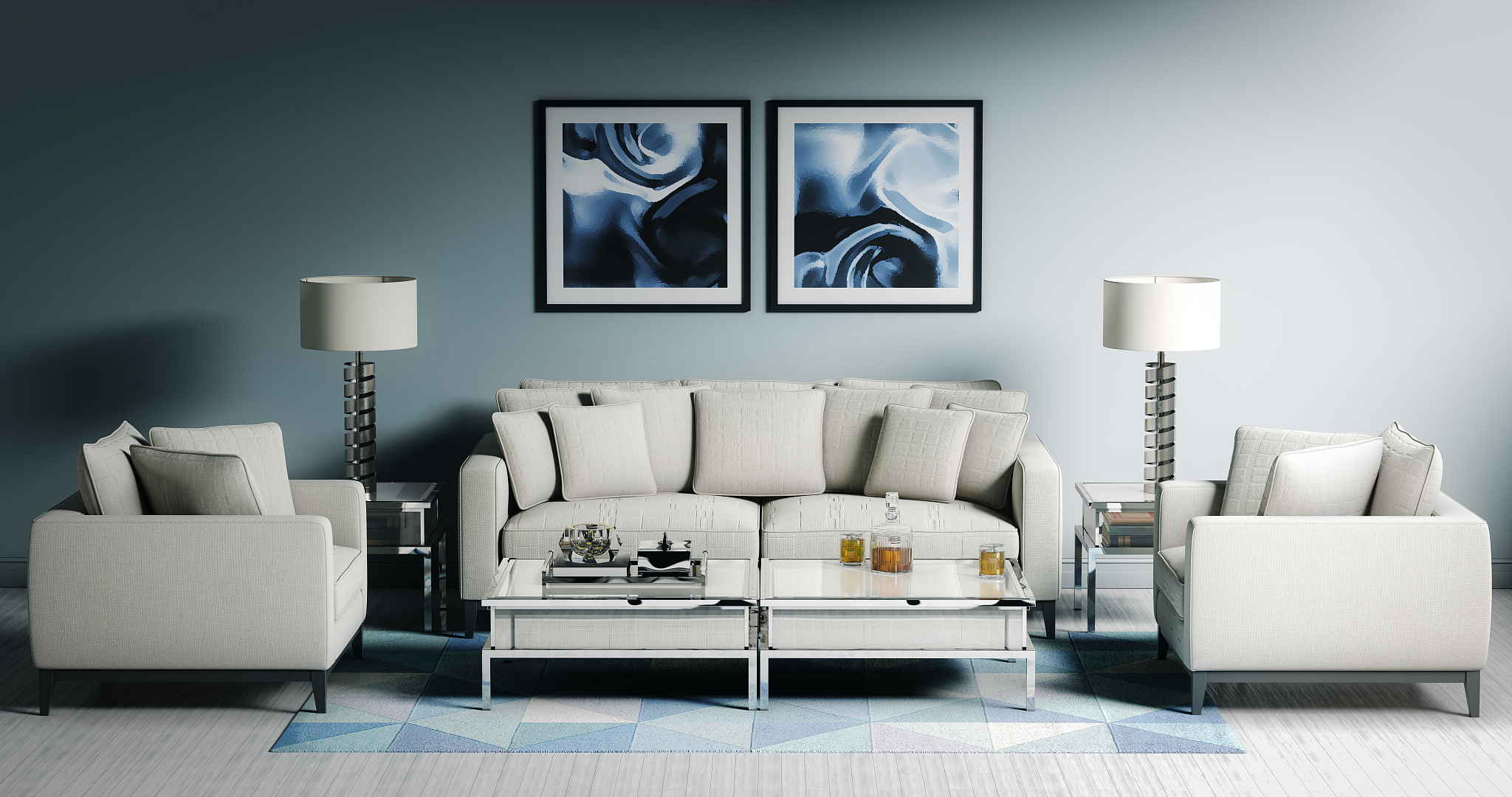 modern living room (17:9)