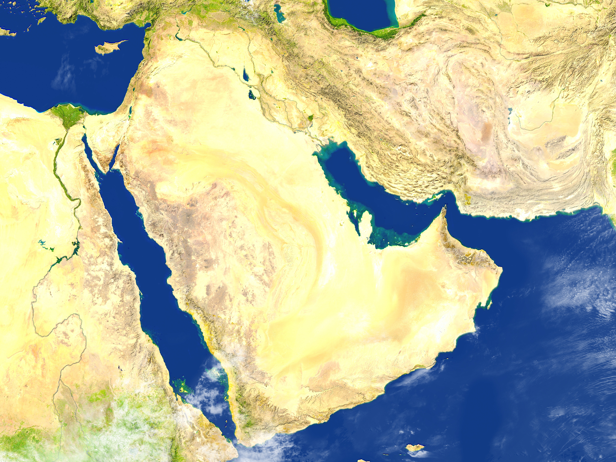 arab <strong>p</strong>eninsula on planet earth