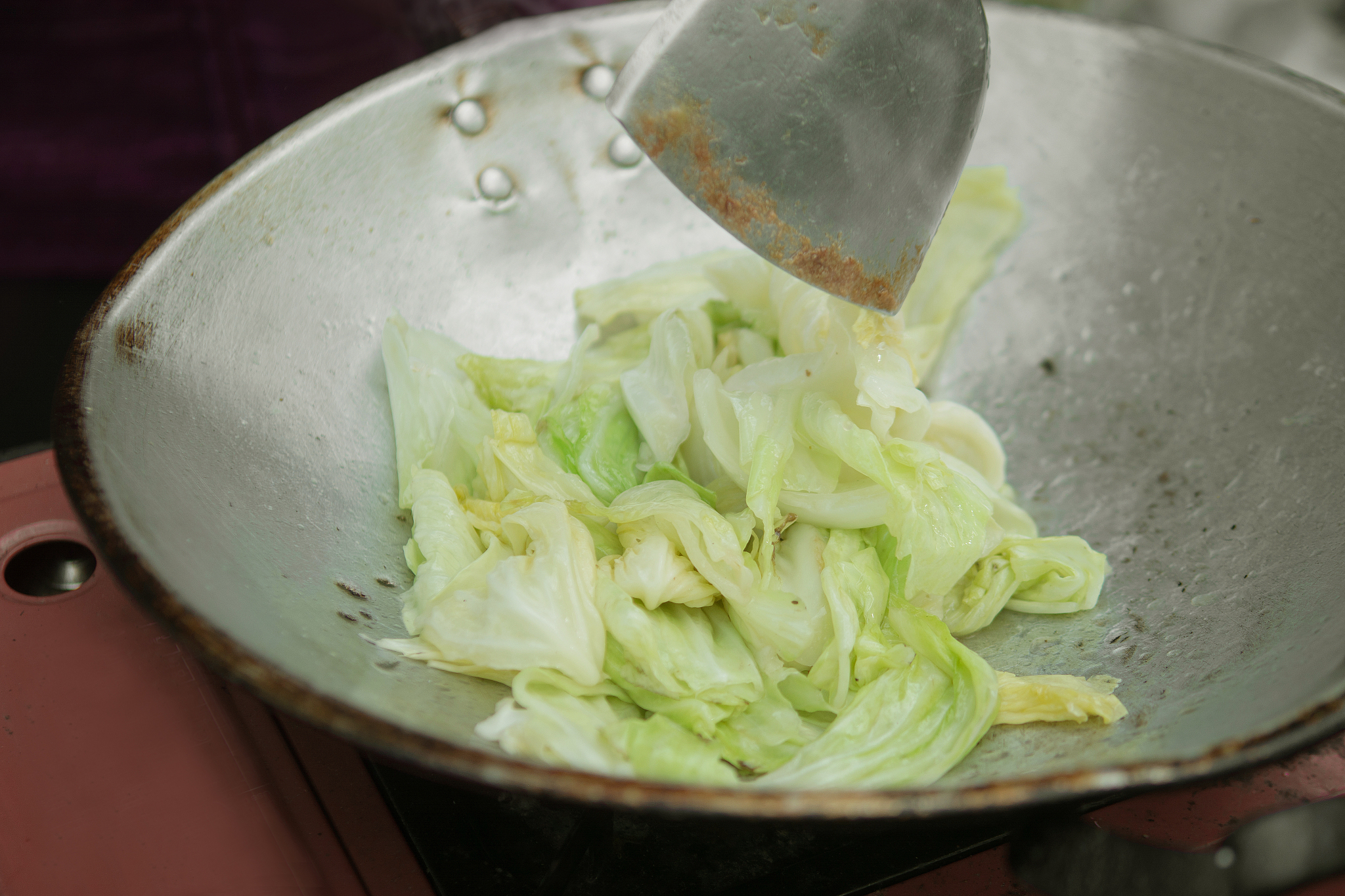 干锅包菜的做法