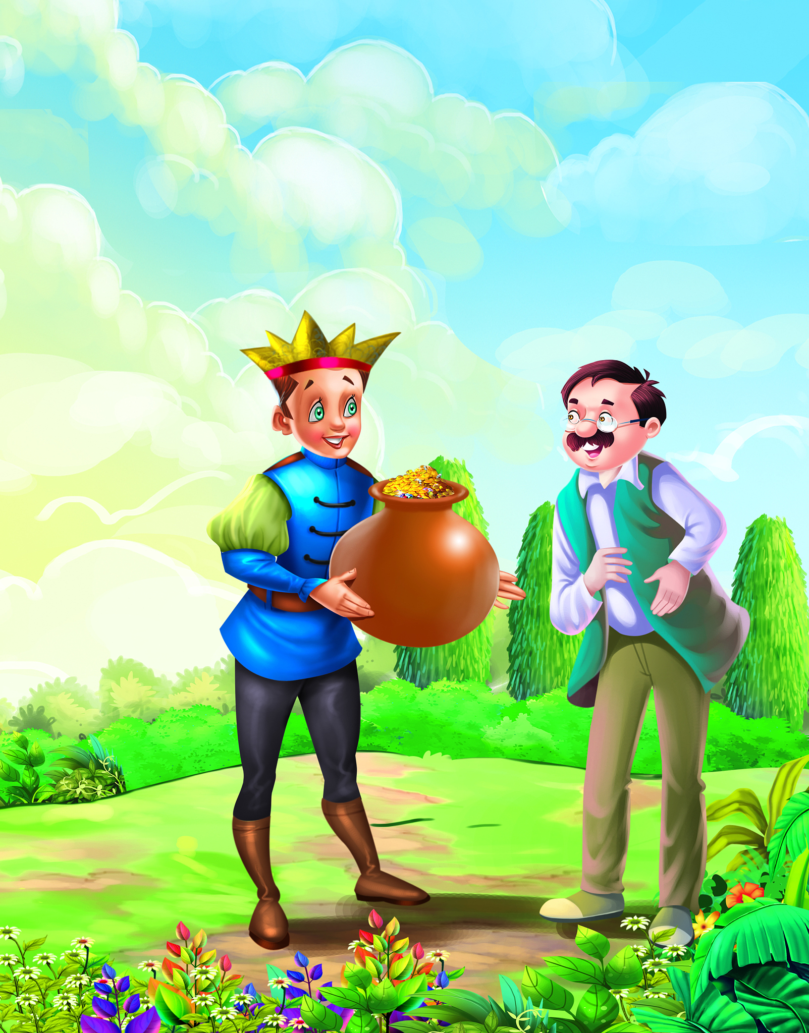 砍柴人和厨子：一个奇幻故事 - 关于善良和奇迹