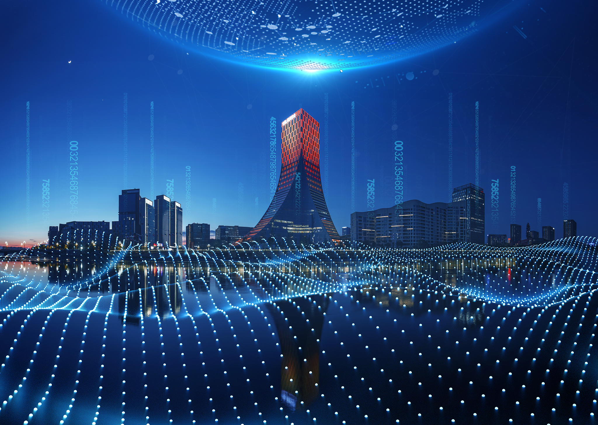 璀璨夜景，绿色未来：夜景亮化工程的环保节能之路