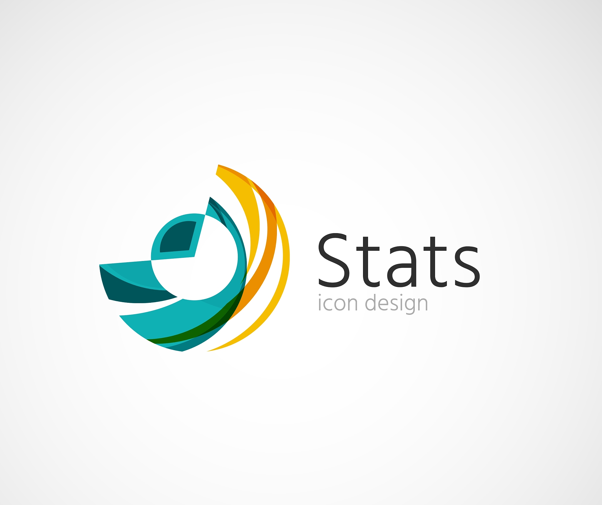 statistics company logo design
