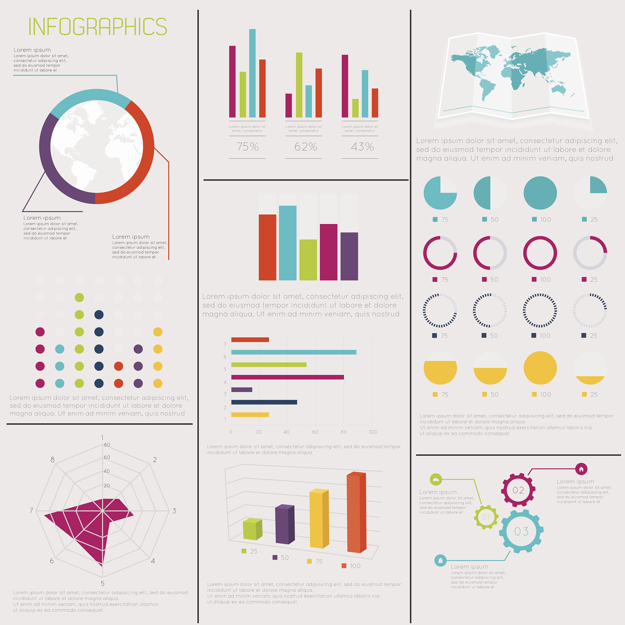 ECharts 渲染蓝色 SVG 图形并实现鼠标悬浮显示数字