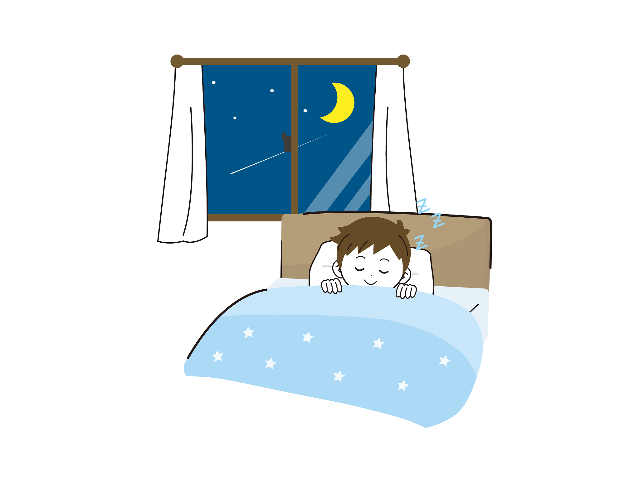 sleep situation boy
