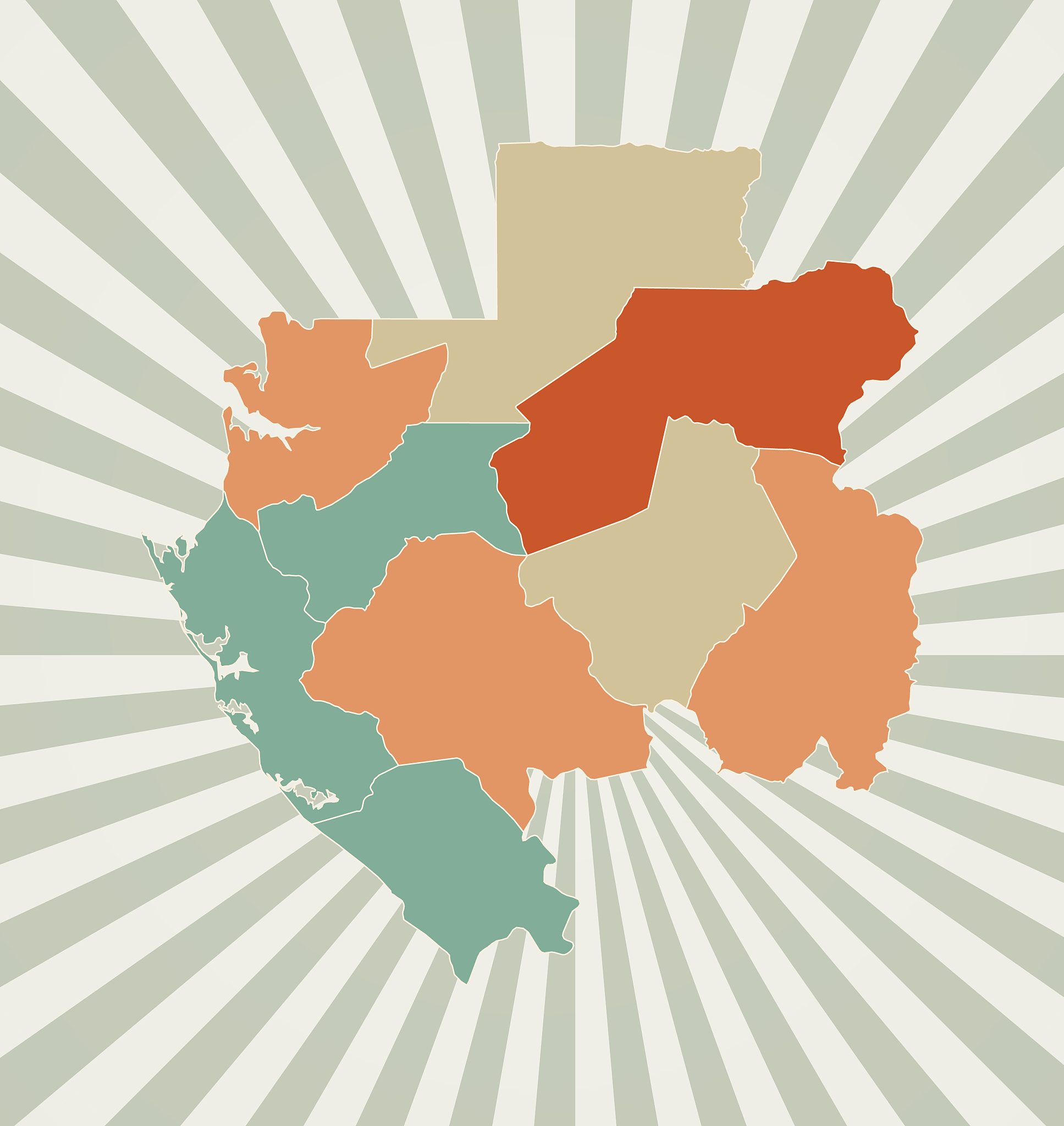 gabon map.