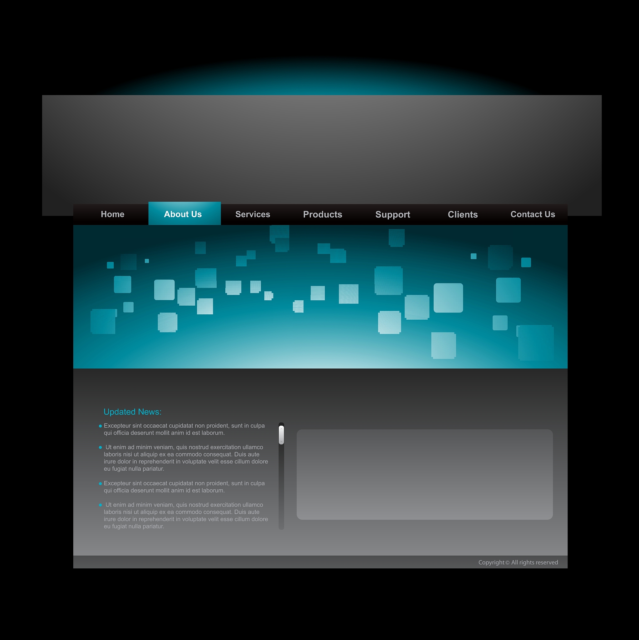website template