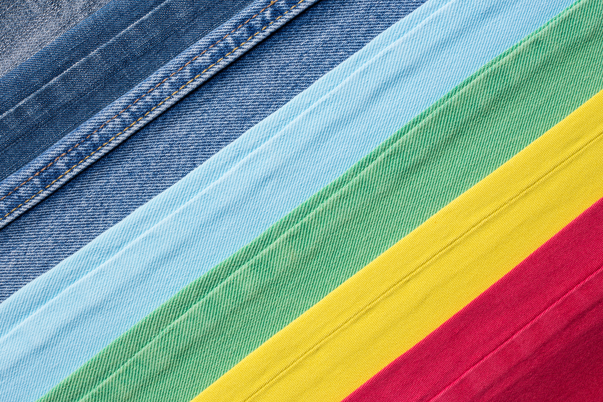 colorful jeans texture background