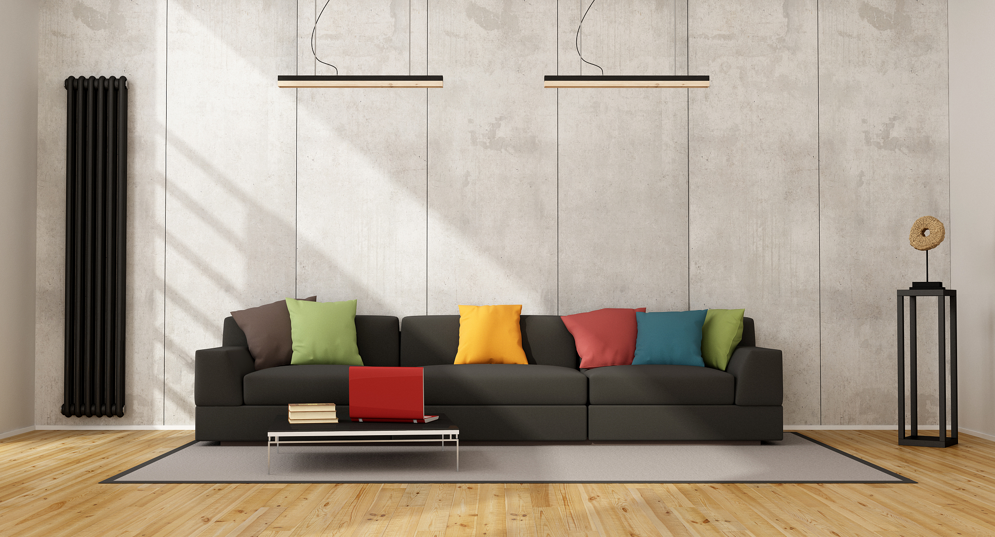 minimalist living room