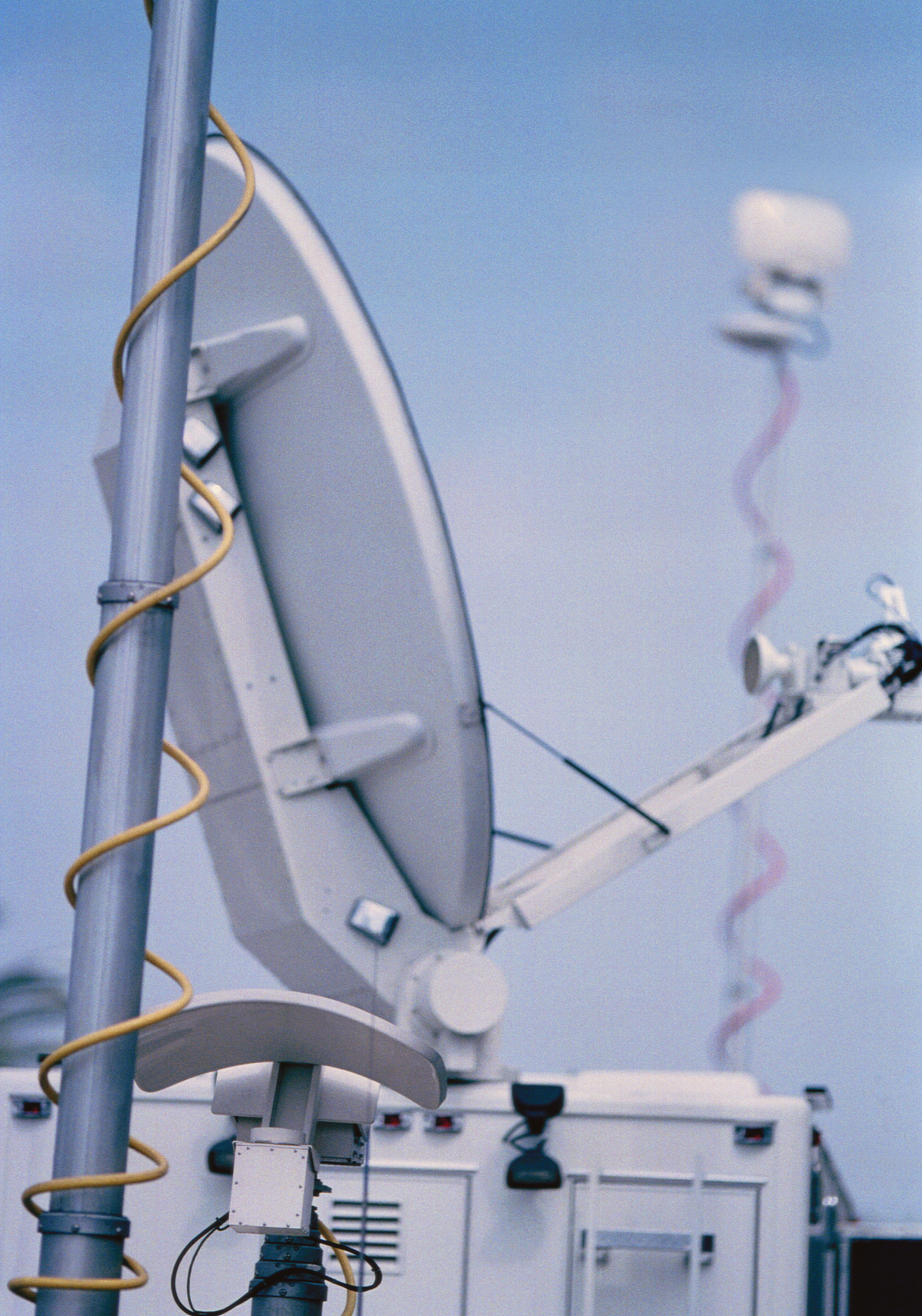 television broadcast dish