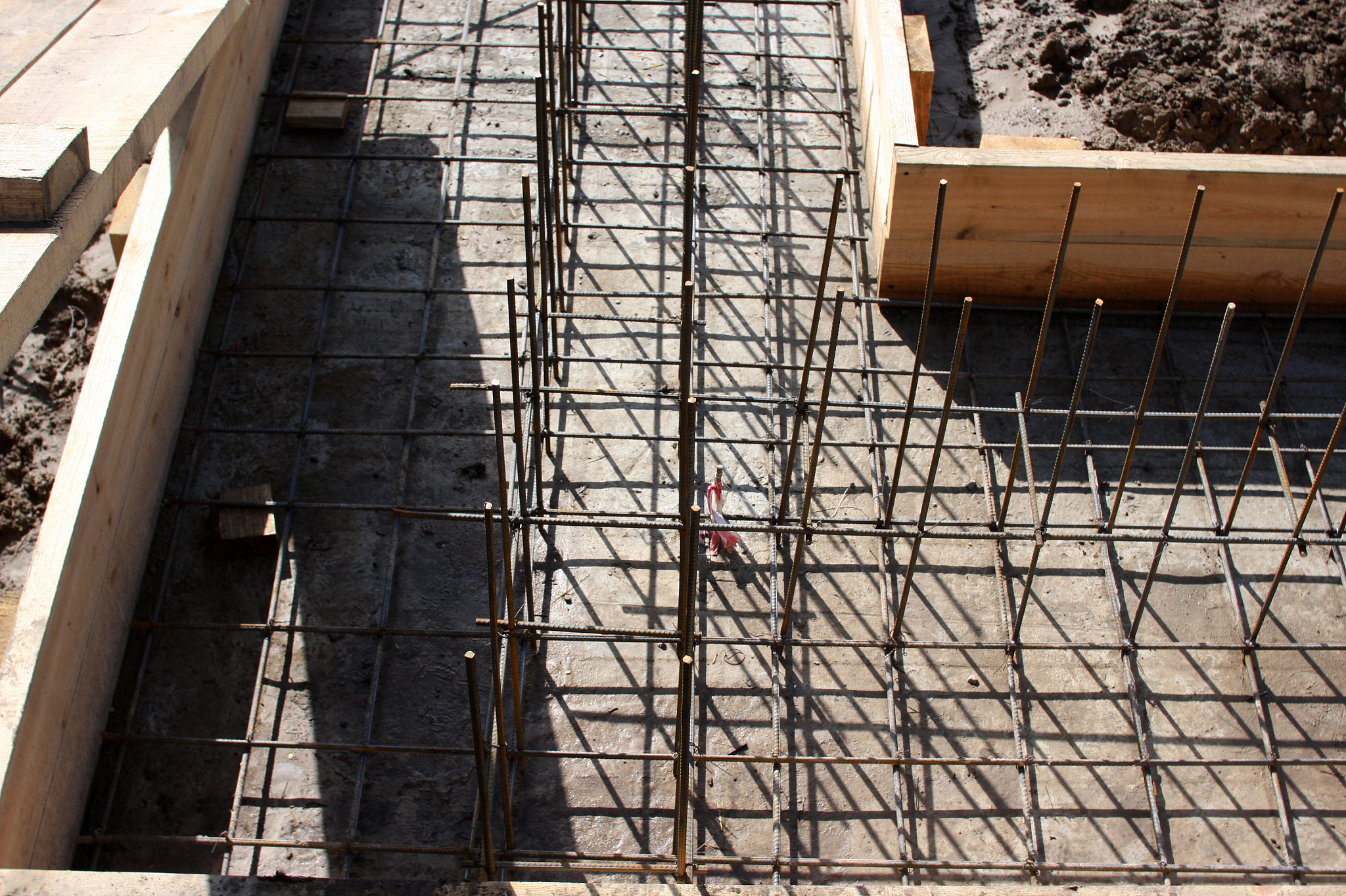 foundation construction site