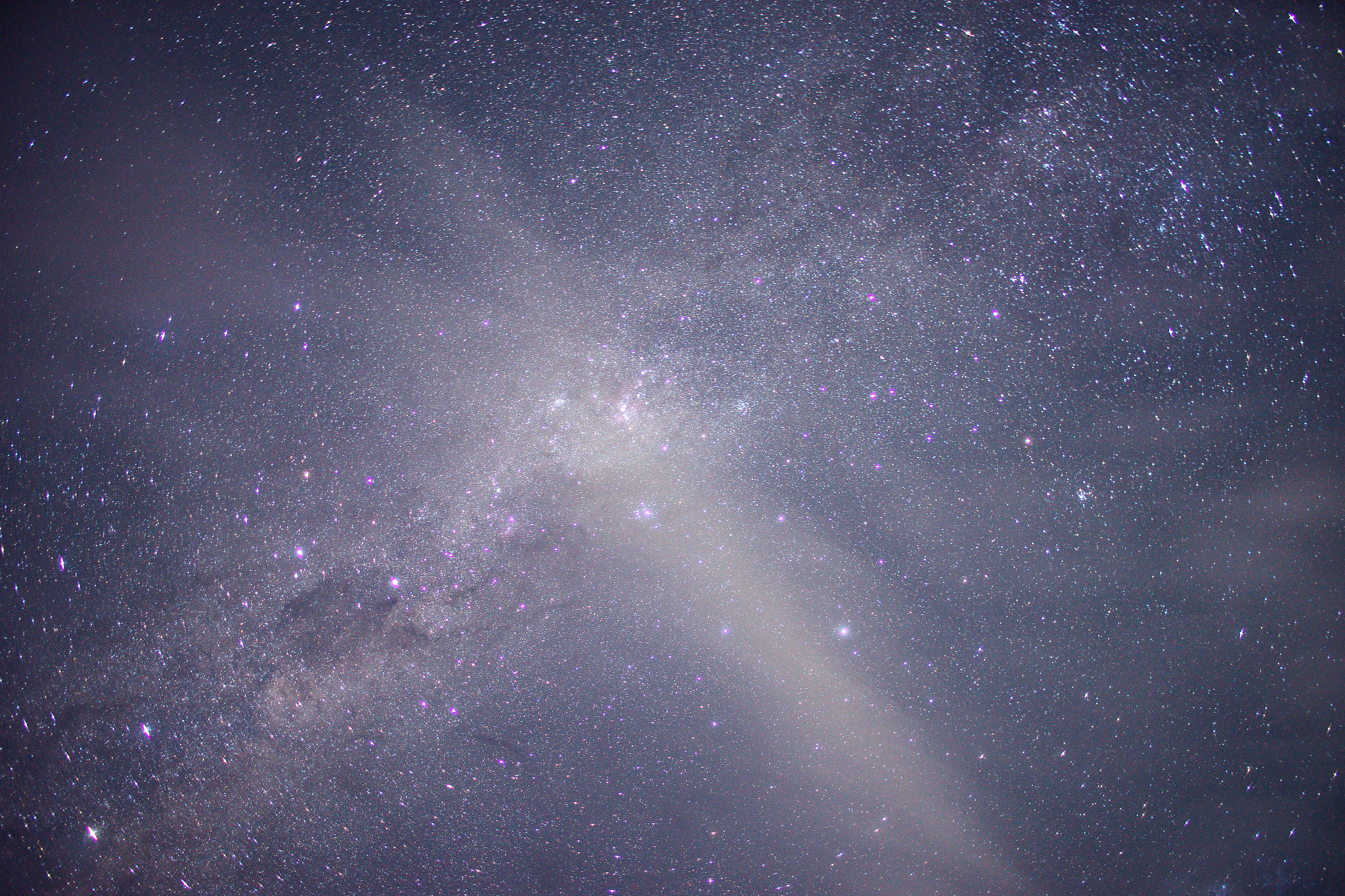新西兰的美丽星空
