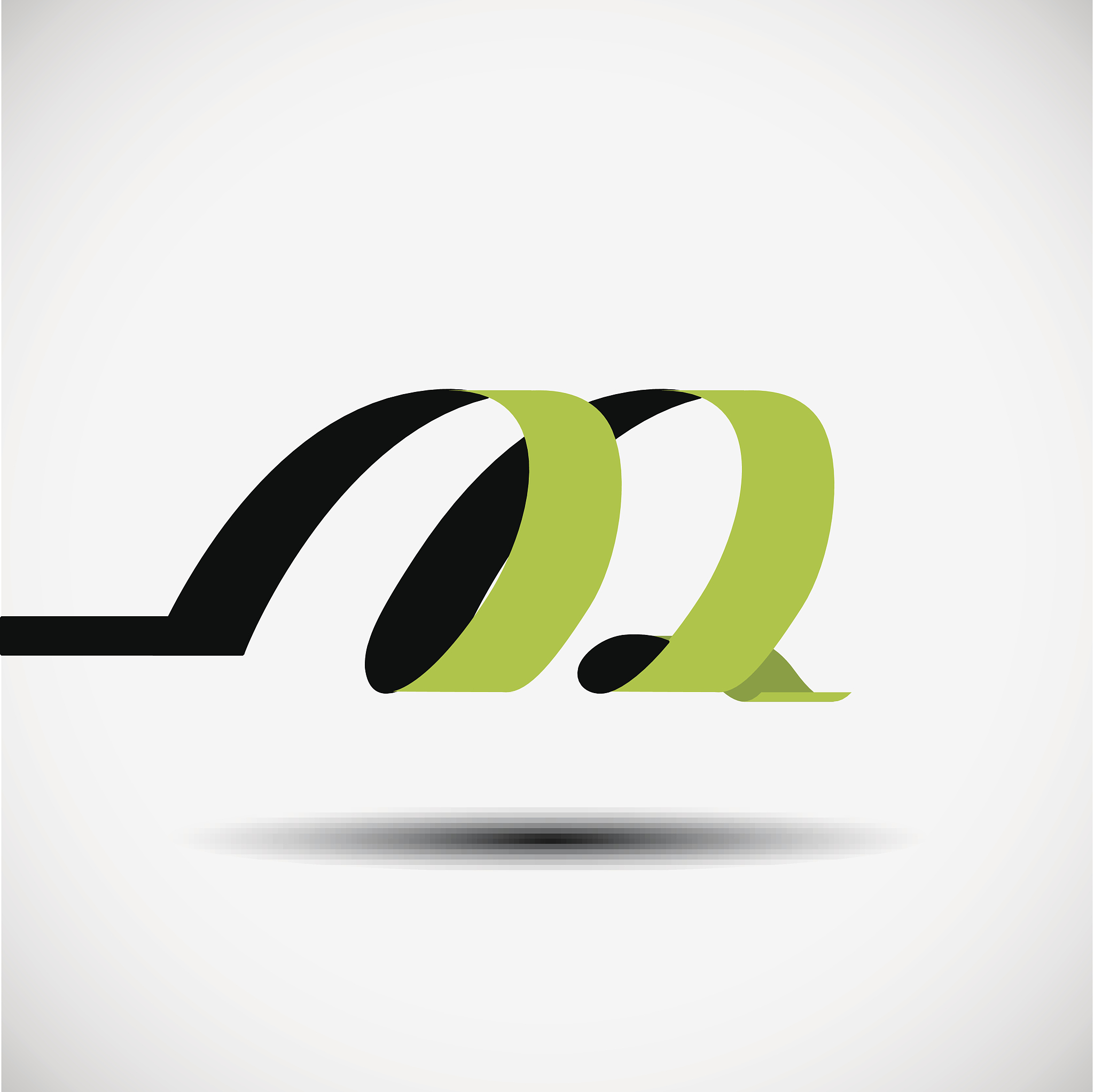 abstract icons based on the letter m