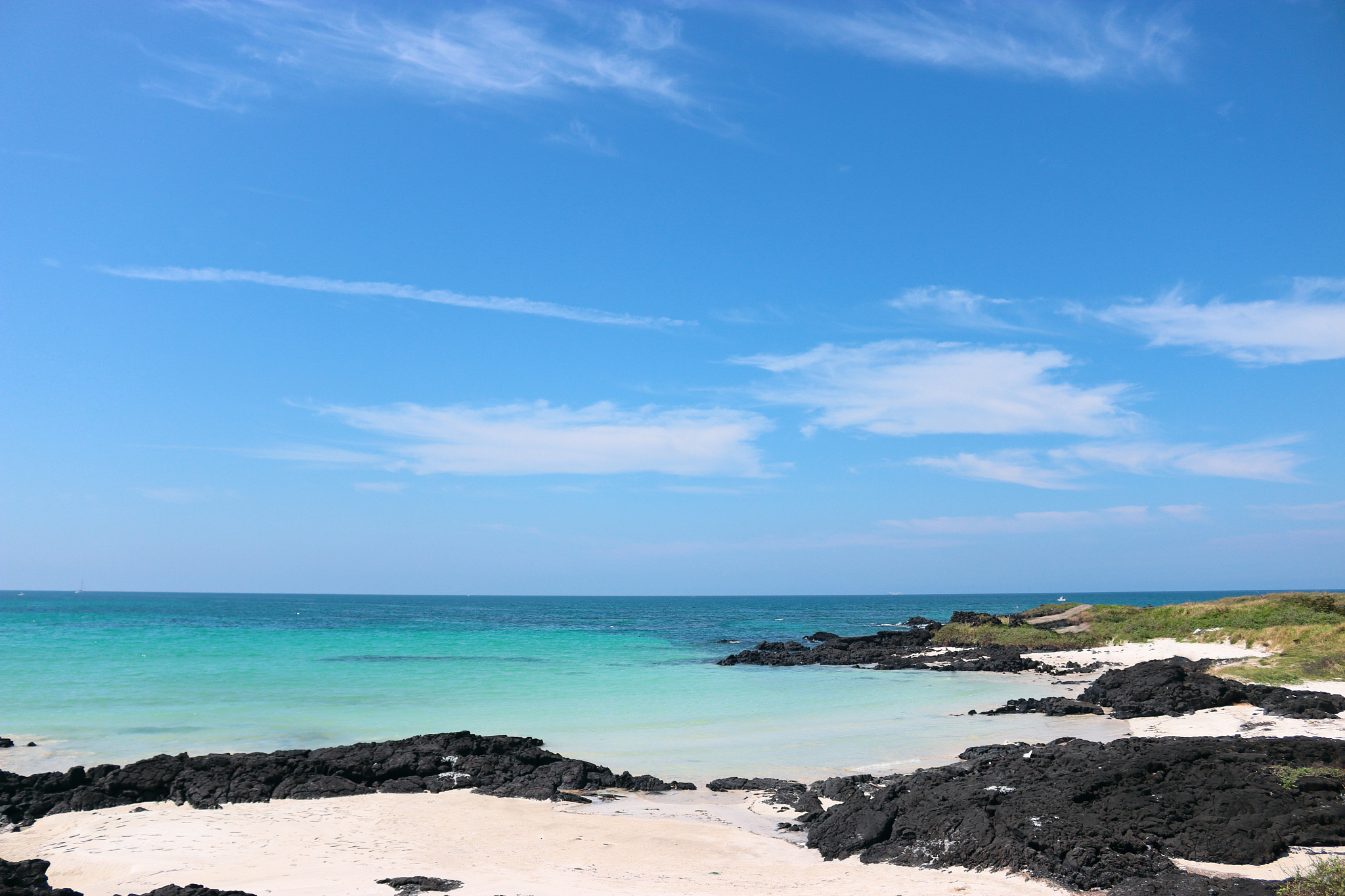gimnyeong coast, beach, beach, landscape,
