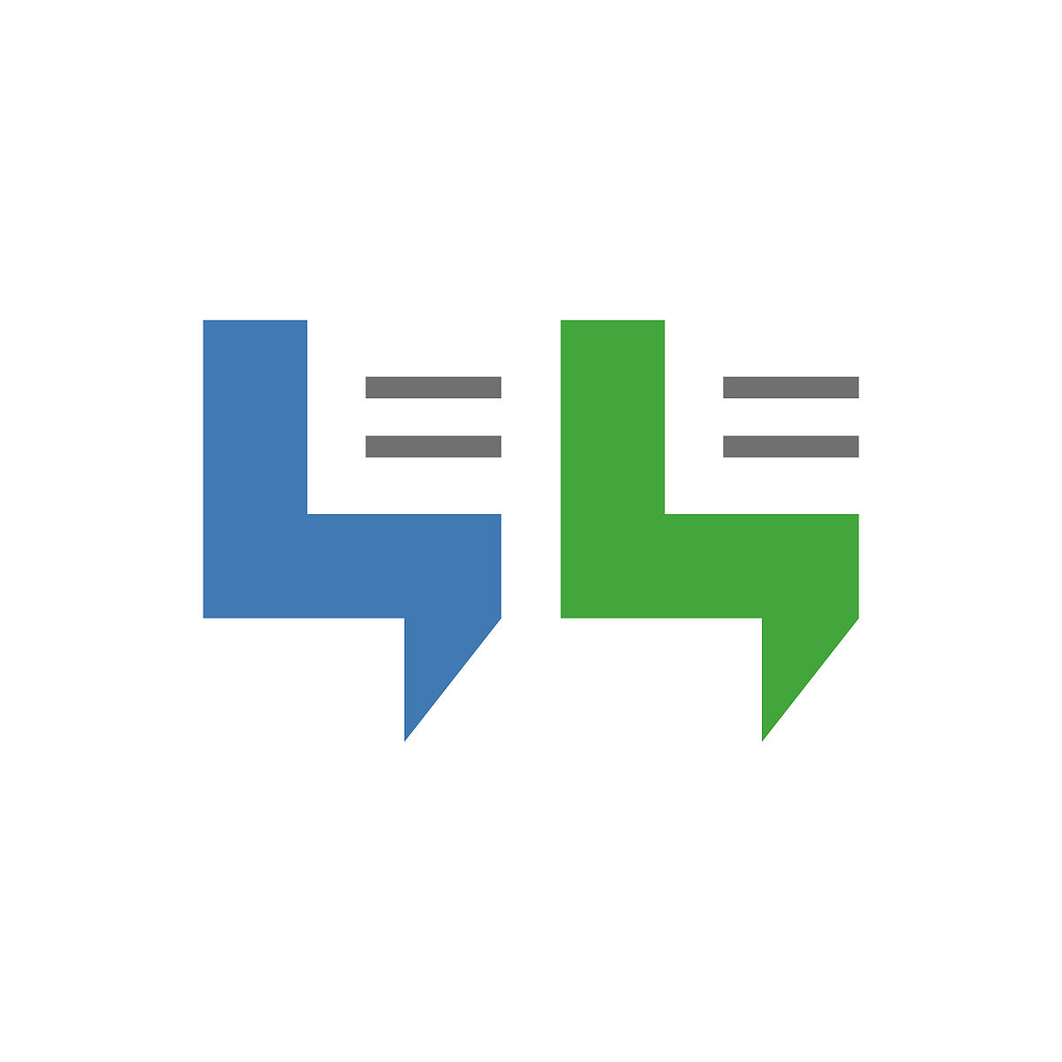 泡泡字文档logo设计,适合短信应用的logo