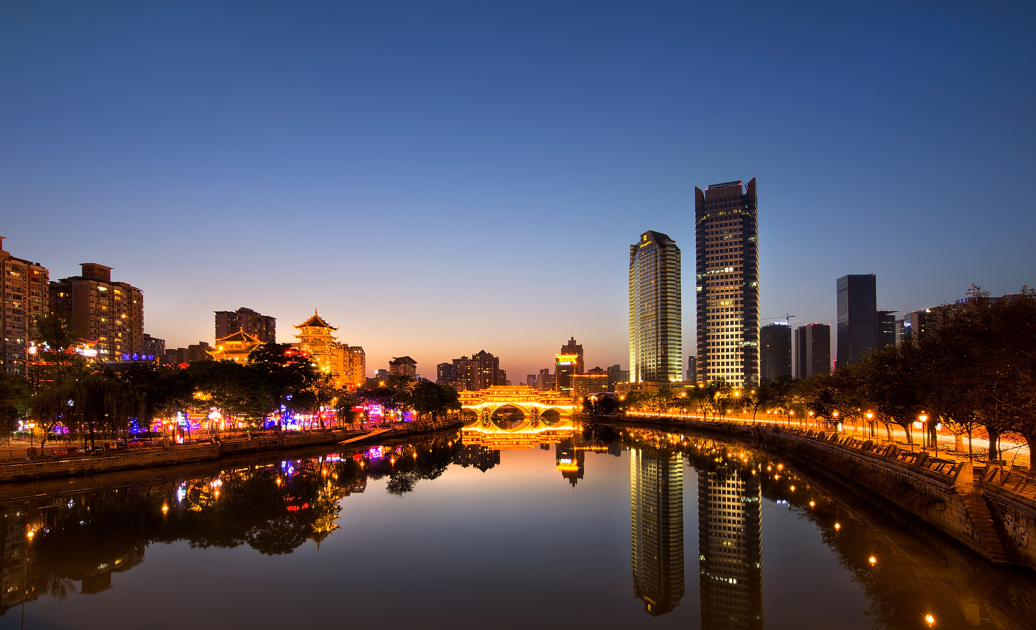 成都夜景