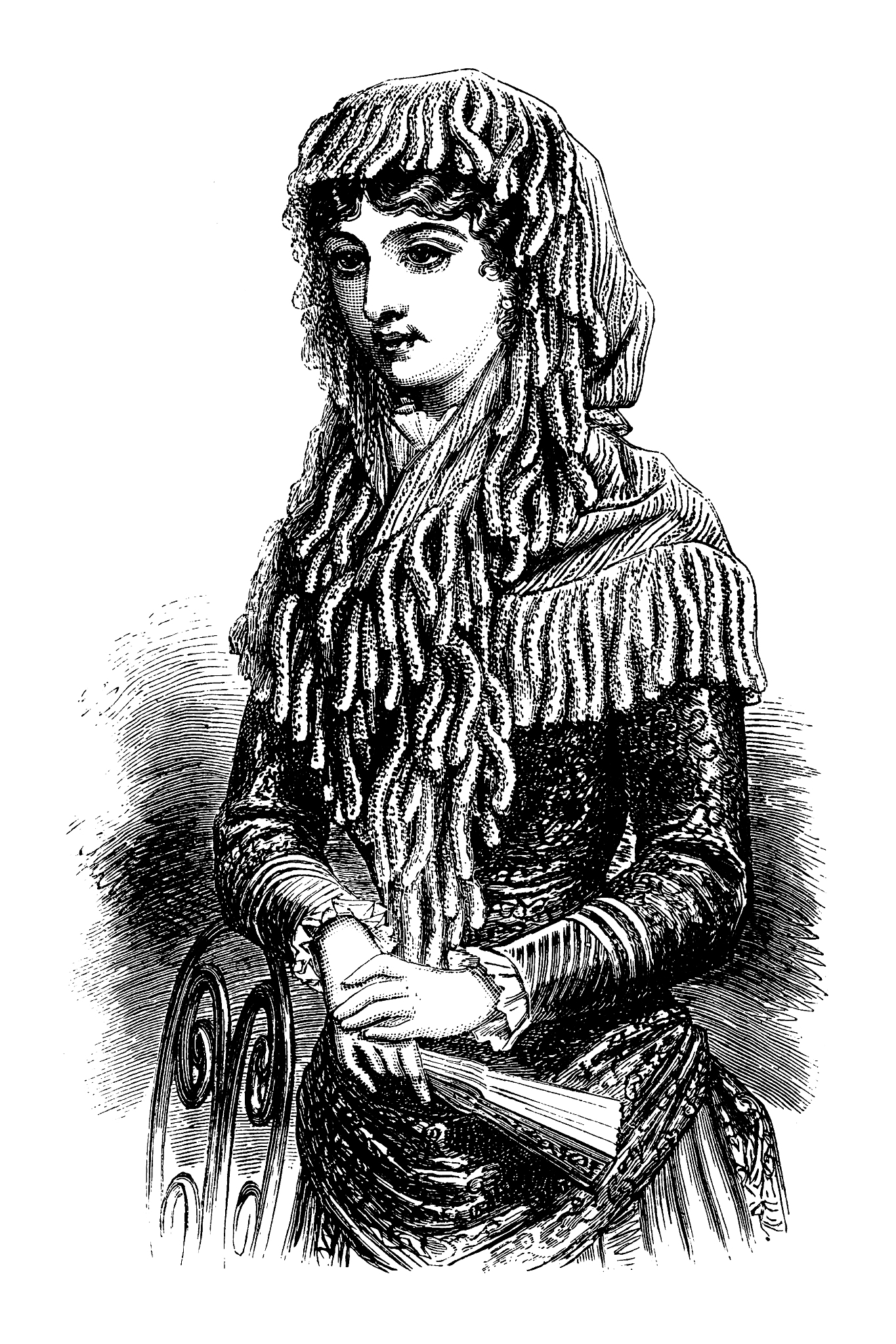 chenille headscarf