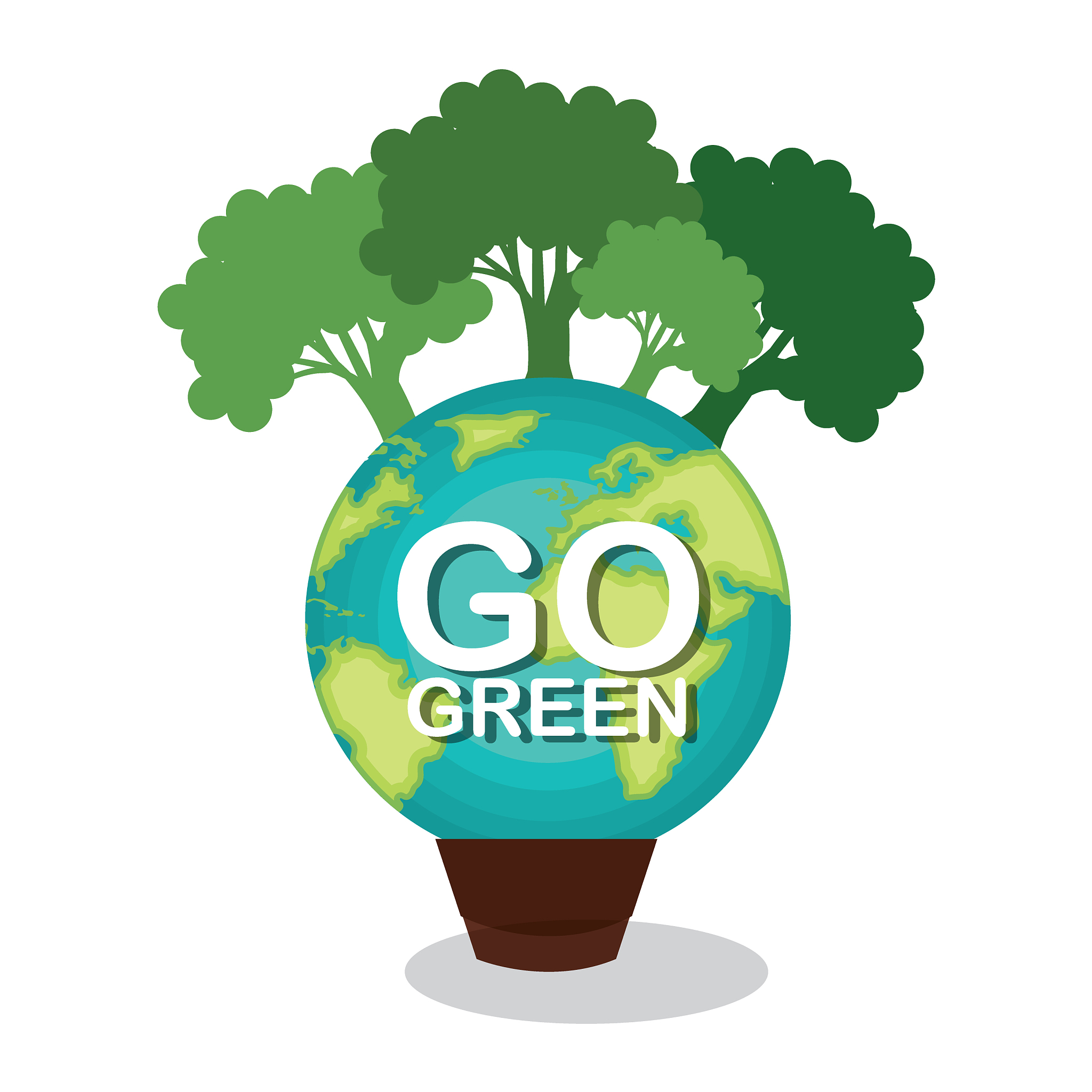 go green planet earth
