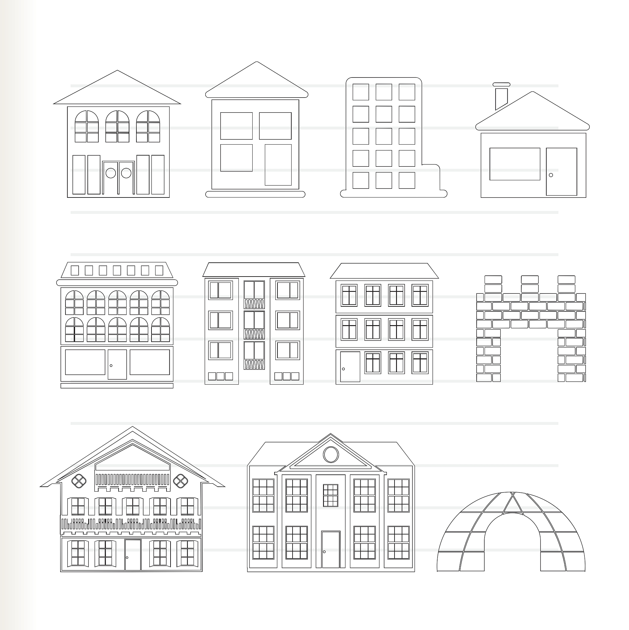 中西方建筑在某些方面的比较举例子抓住某一点展开细说