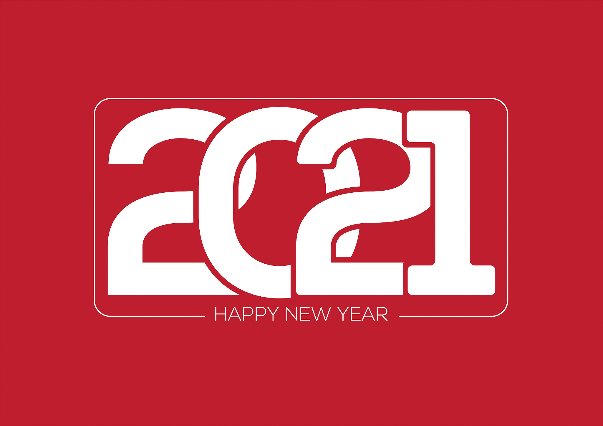happy new year 2021 elegant design, 2021 number design template,