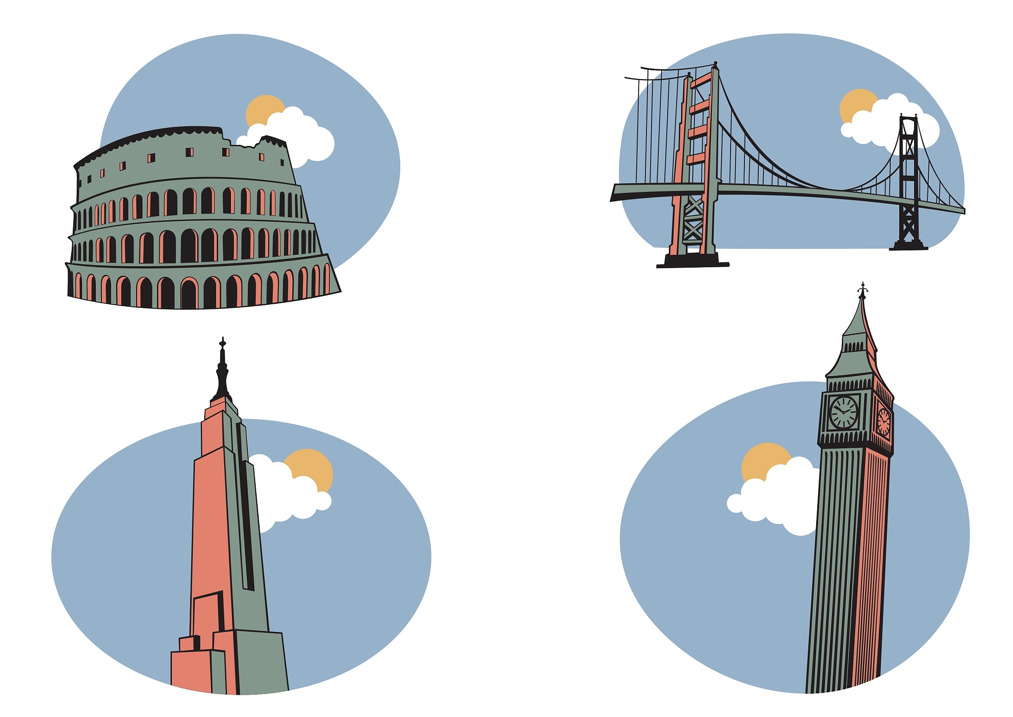 travel icons