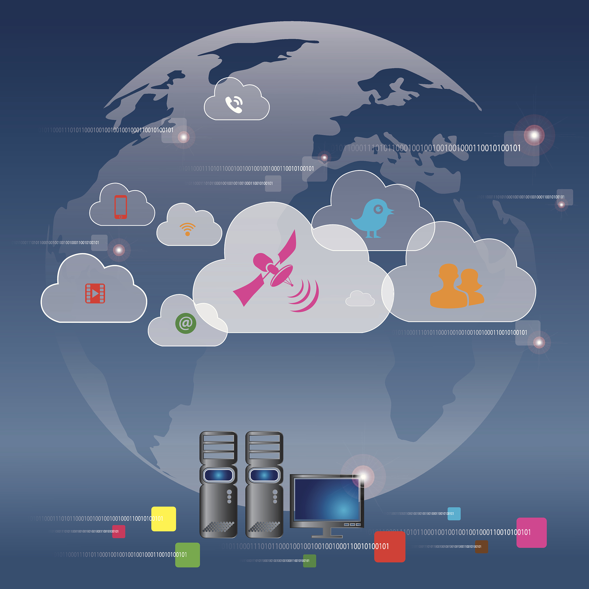 华为云全球数据中心分布：24个区域覆盖全球