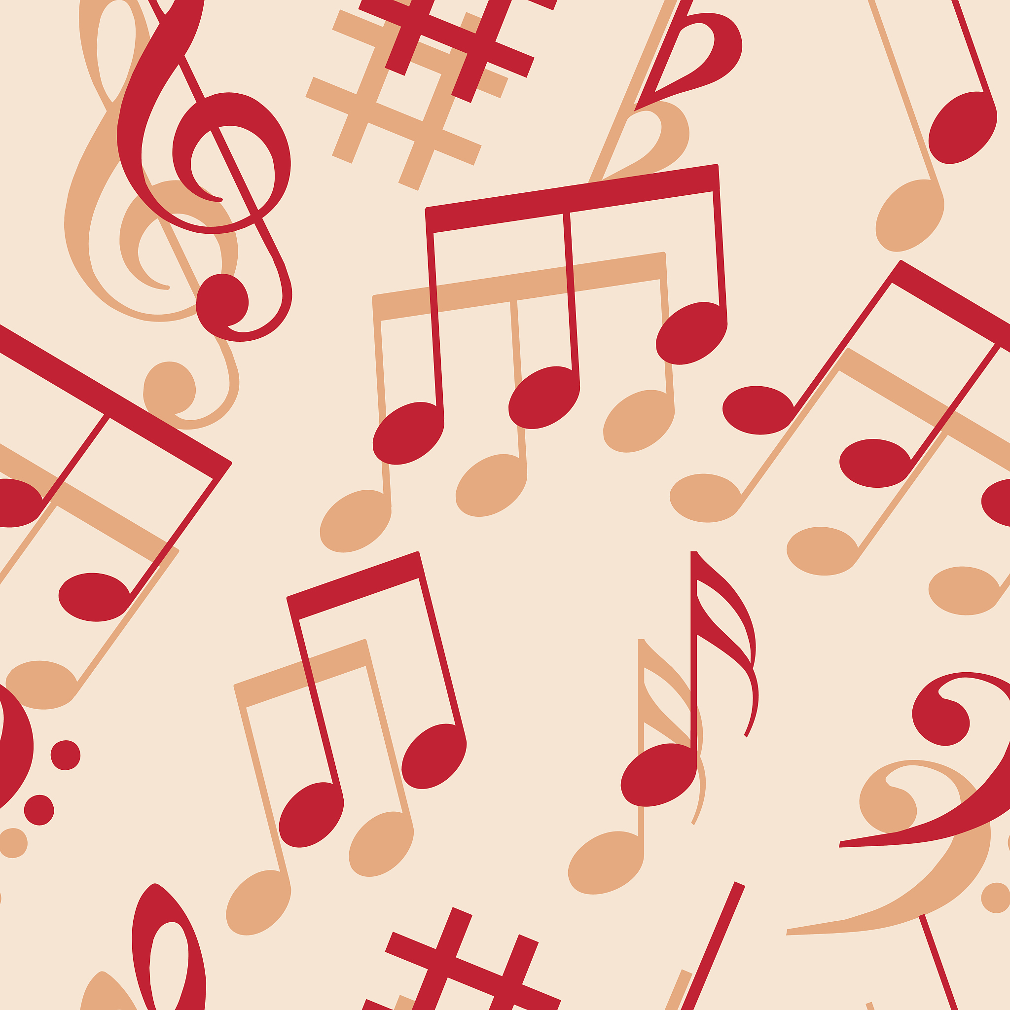 music notes