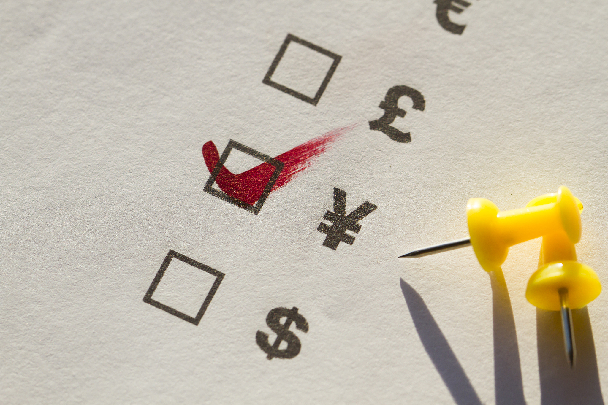 choose a form, a simple multiple choice question,renminbi