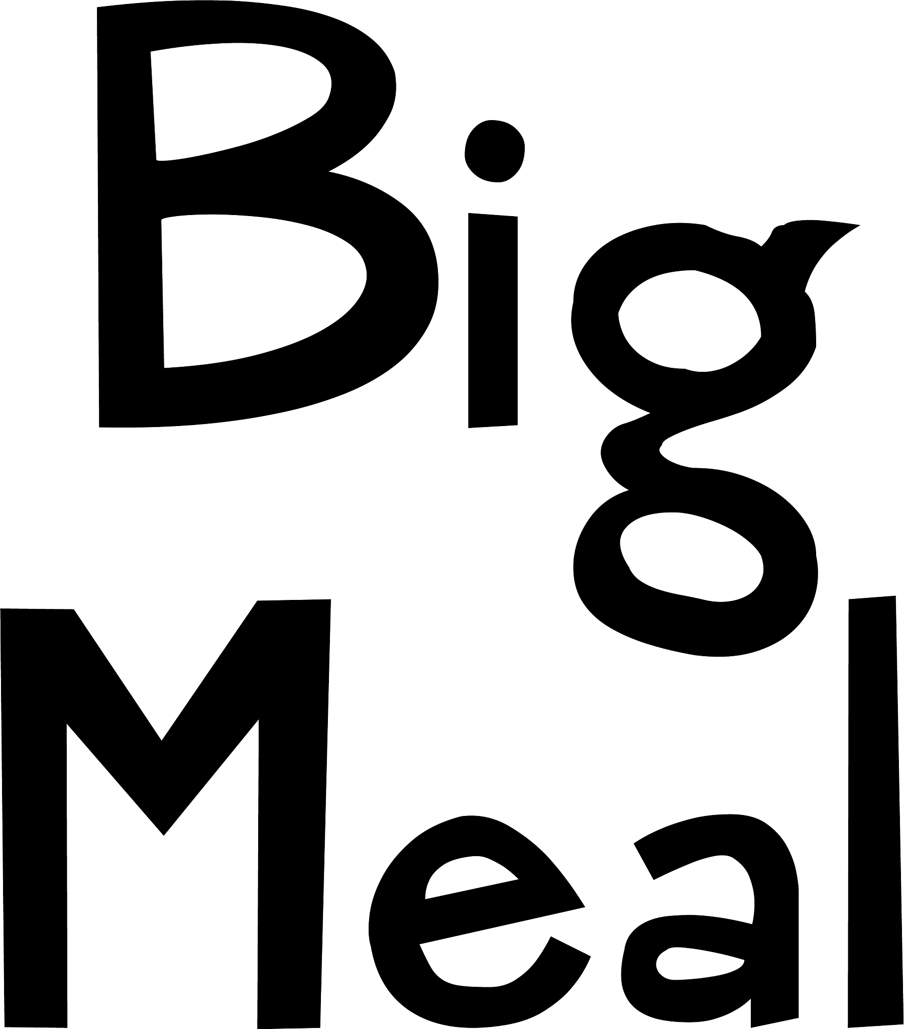 big meal slogan for kids
