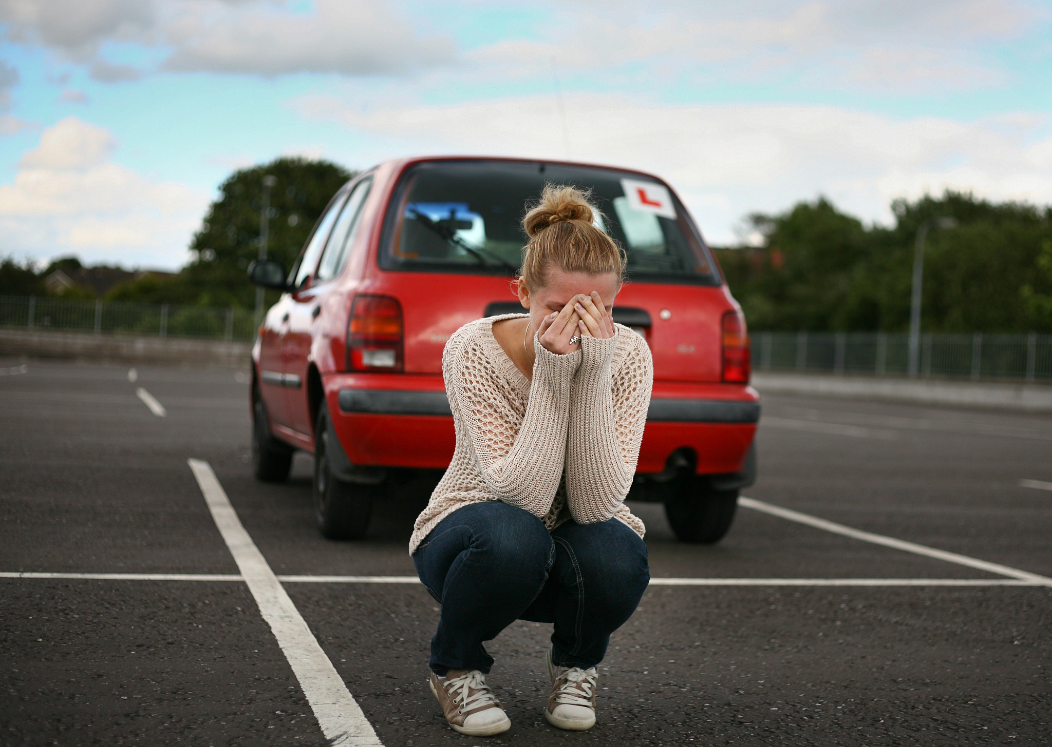concept 'fear from driving test'