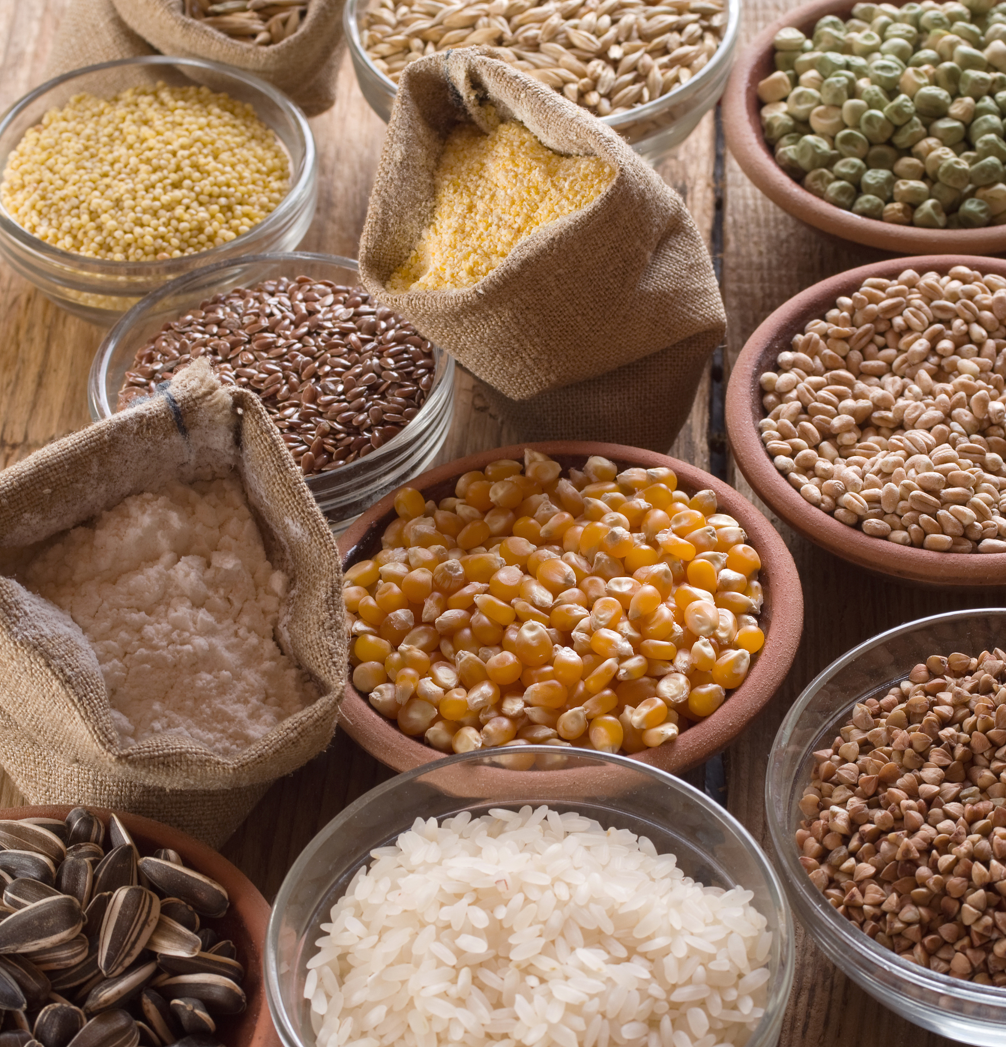 cereal grains