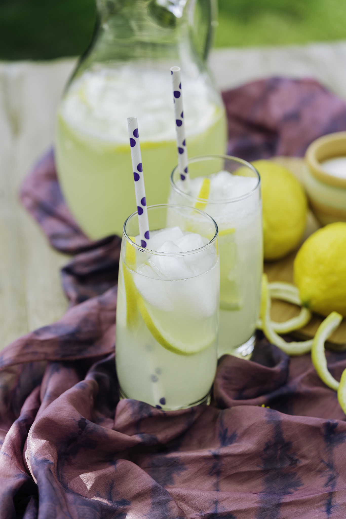 fresh homemade lemonade