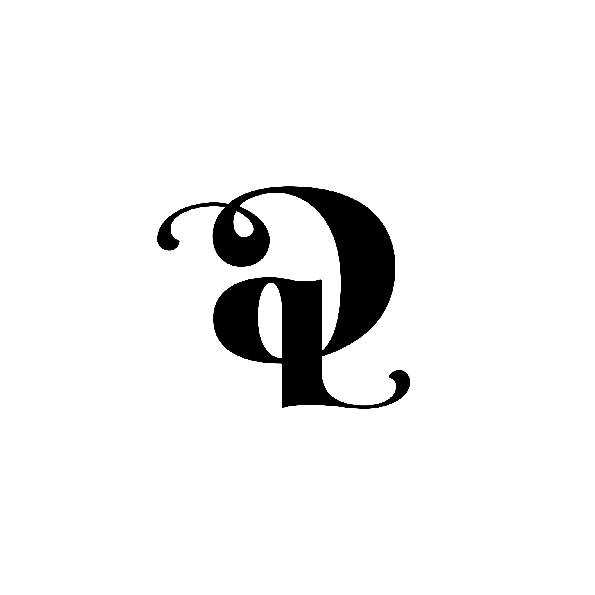 q letter logo design for fashion and beauty and