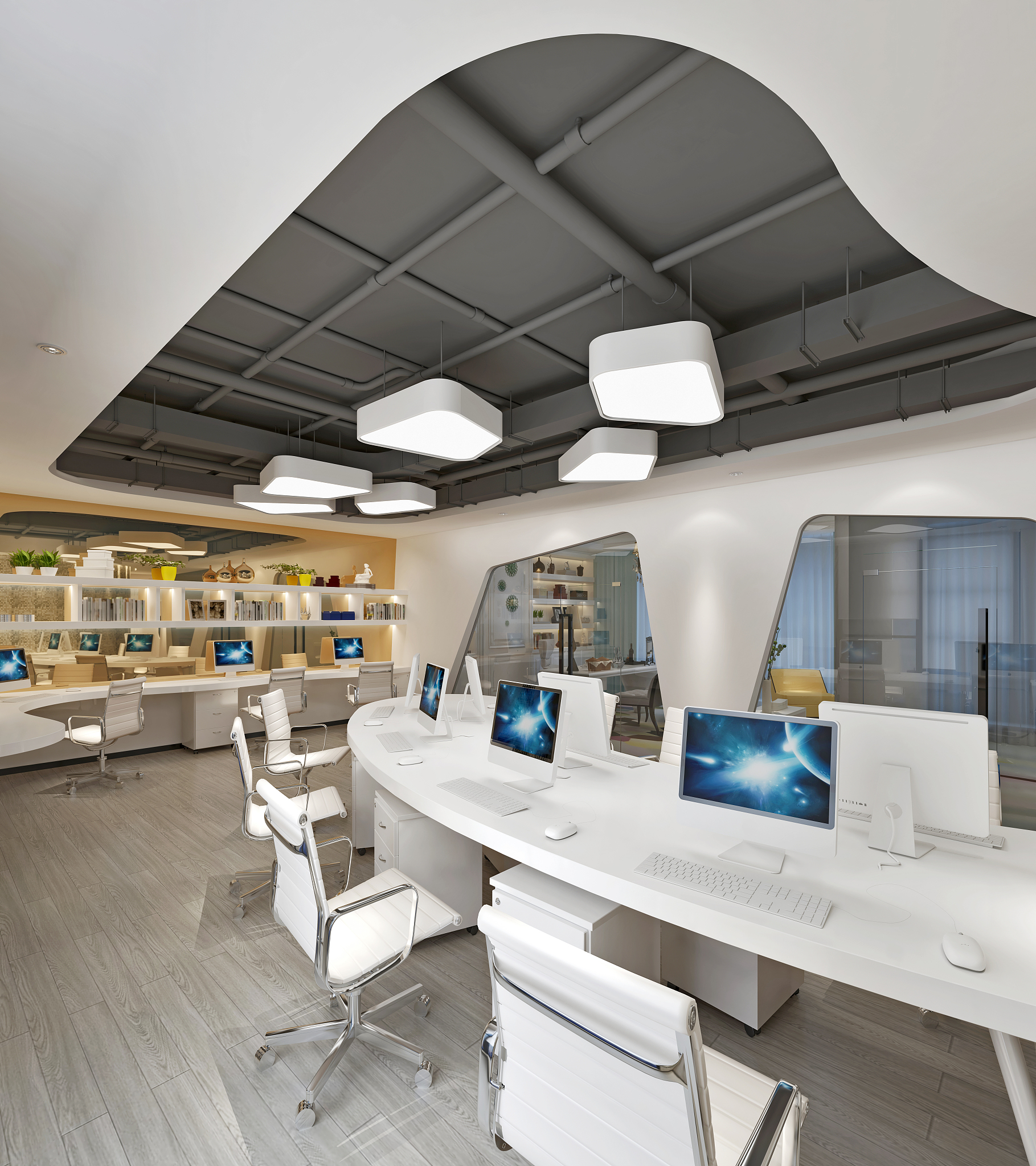 贵州省邮电学校室内设计专业必学软件：Photoshop、AutoCAD、SketchUp、3D Max 等