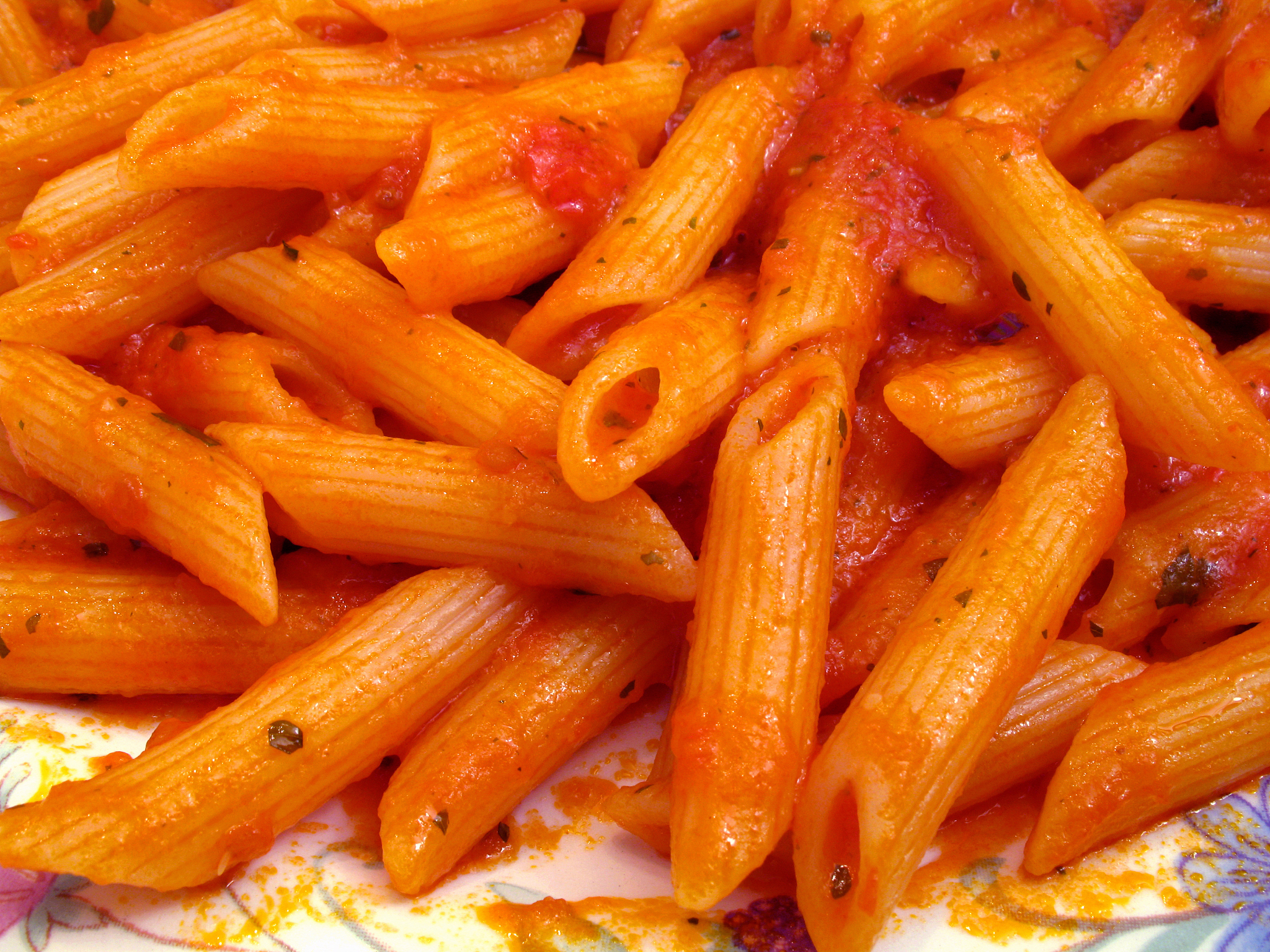 pasta arrabiata