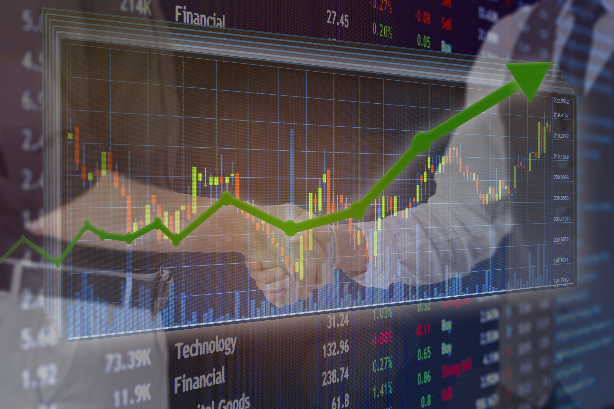 financial stock exchange business partnership  and collaboration