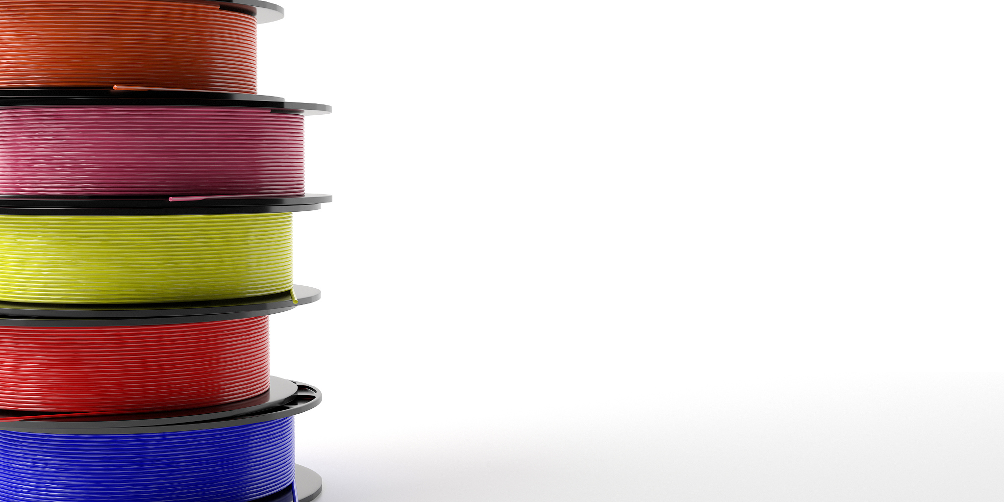 filaments for 3d printing. abs wire plastic for 3d printer, vari