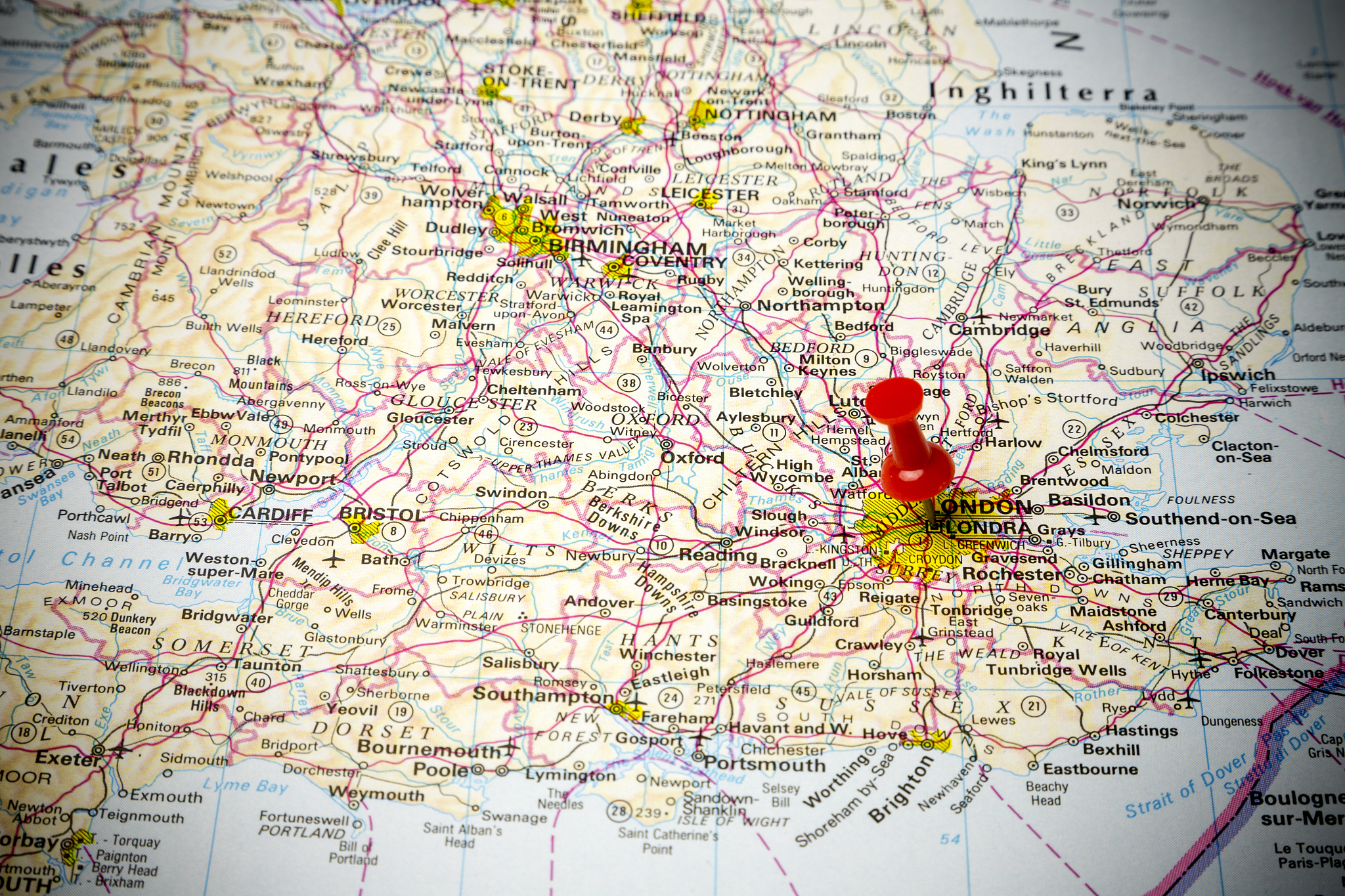 united kingdom road map