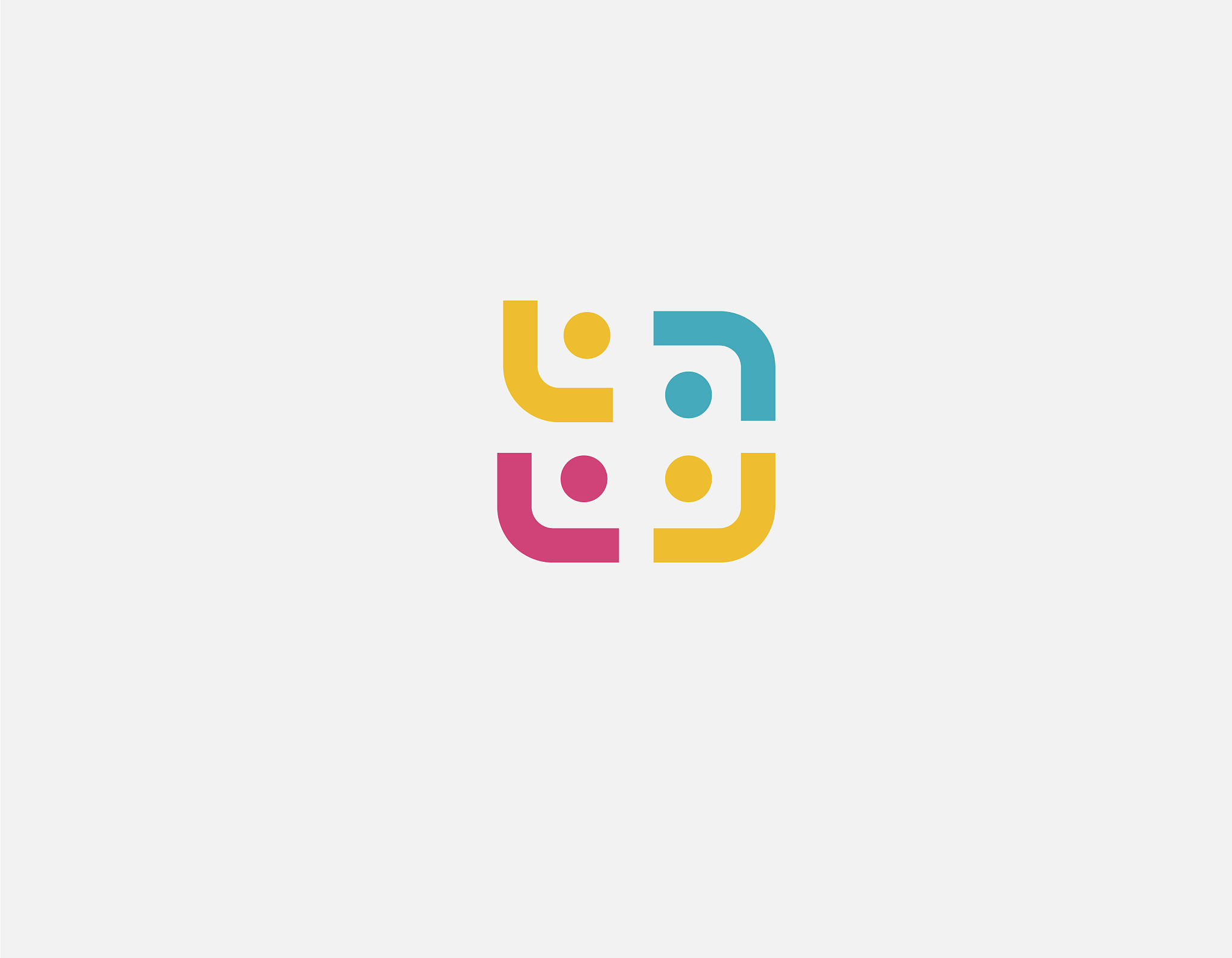 creative abstract multicolored logo icon pattern